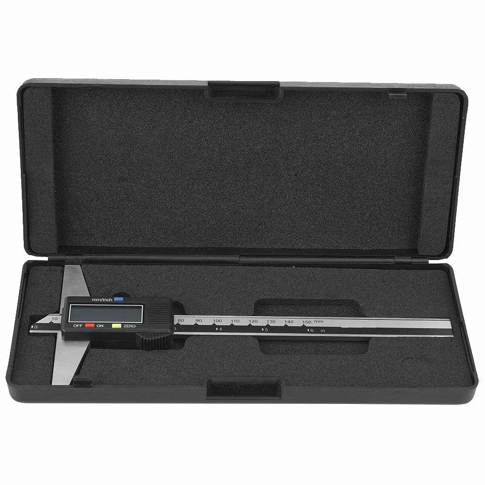 Calibro elettronico digitale 0,01 mm misuratore di profondità conversione mm/pollici