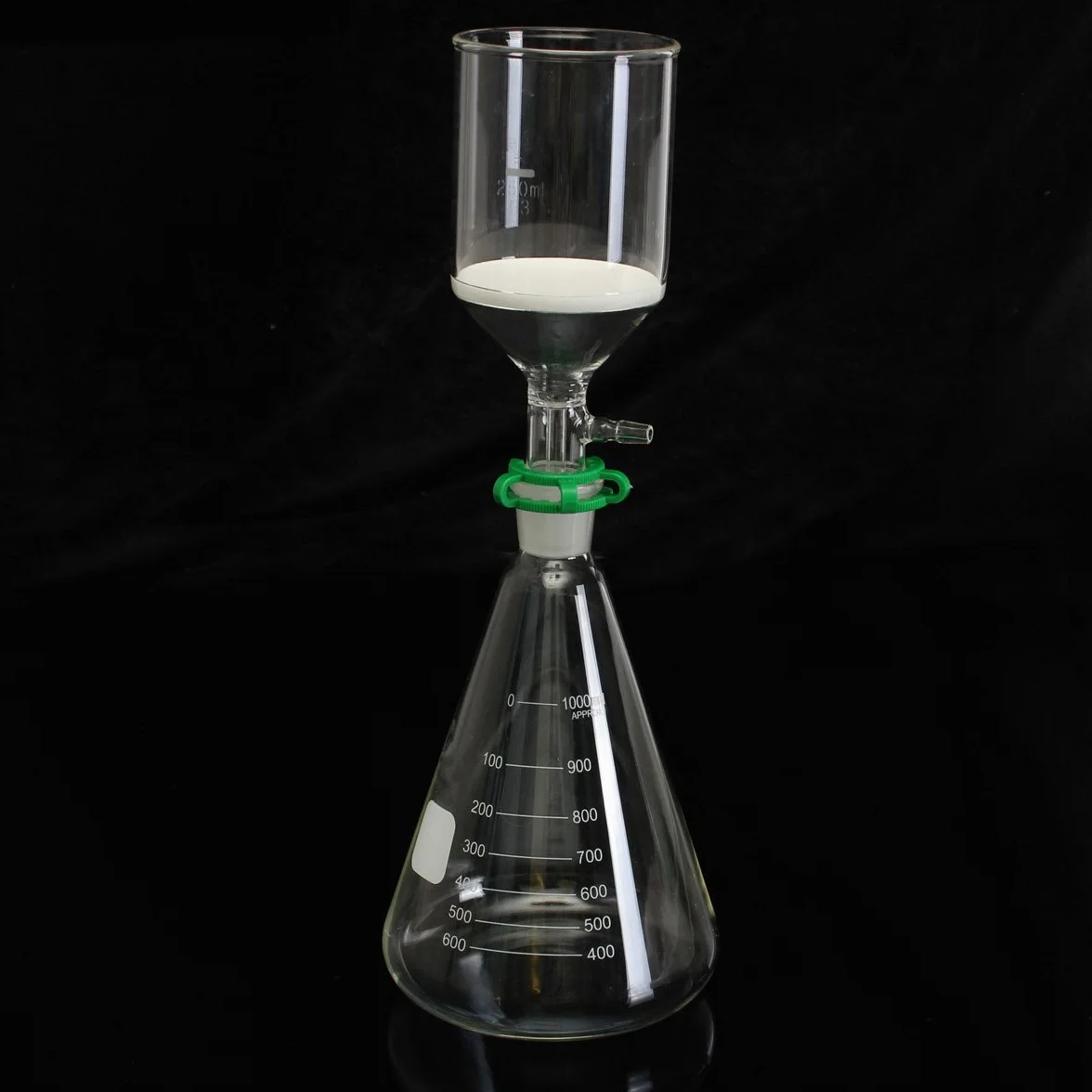 Kit Di Filtraggio Per Filtro Di Aspirazione Del Vuoto In Vetro Flacone Conico Da 250 Ml Imbuto Buchner Da 1000 Ml