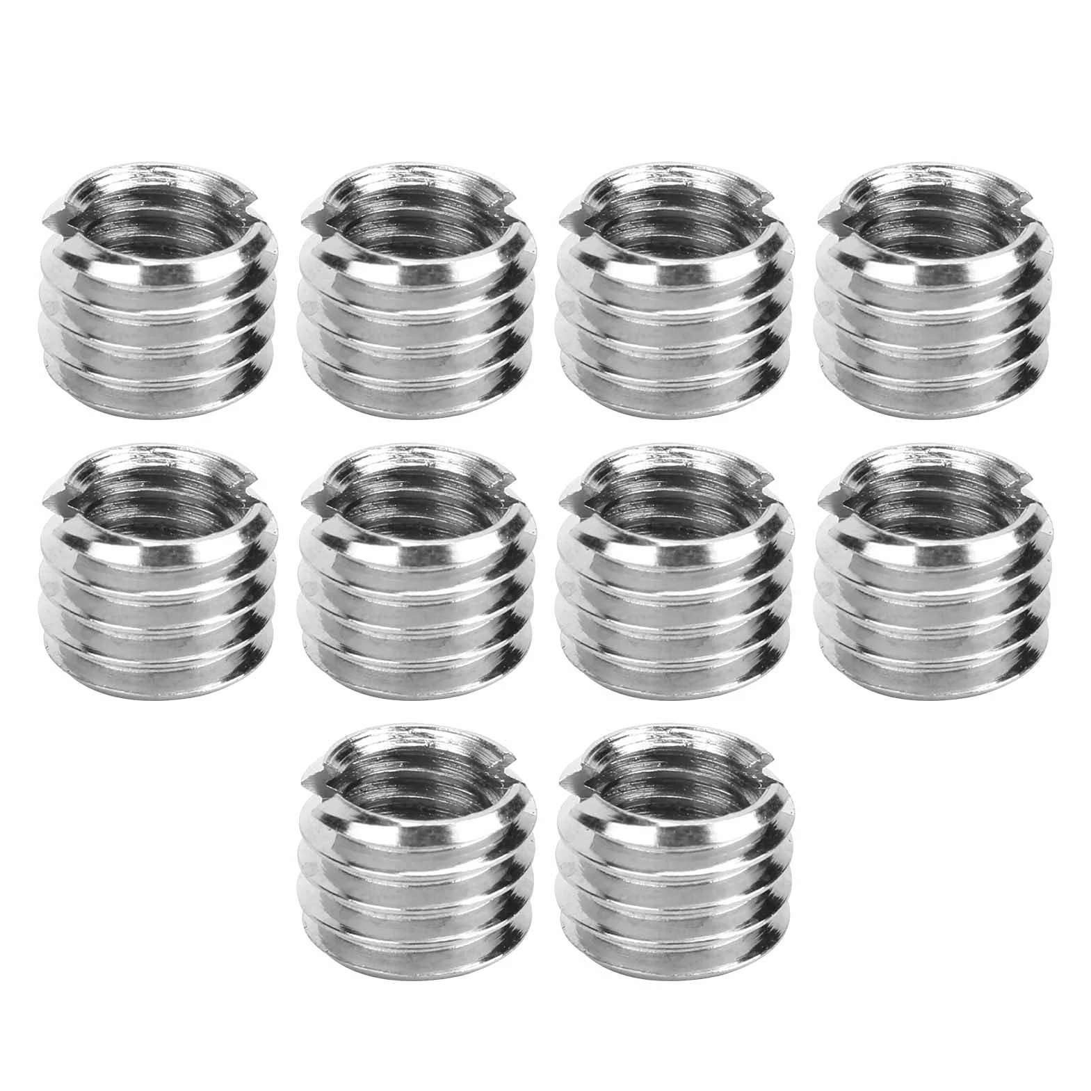 Inserti Filettati M6 M8 Lunghezza 6MM Acciaio Inossidabile Dado Riduttore Hardware Fastener