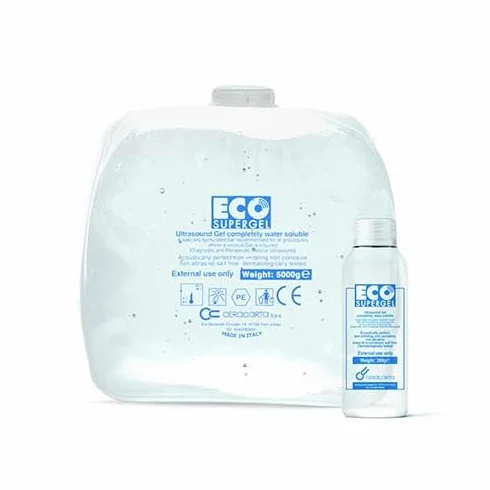 Gel Ultrasuoni e Luce Pulsata 5 L Trasparente – Gel Conduttivo Professionale Idrosolubile ad Alta Scorrevolezza – Compatibile con Apparecchiature Estetiche e Ultrasuoni