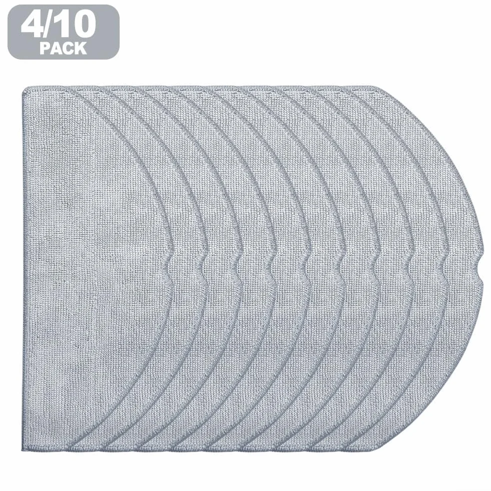 Roborock Panno di Ricambio per Aspirapolvere Q7 M5 M5+ L5 L5+ Q7B Q7T+ (4 Pezzi)