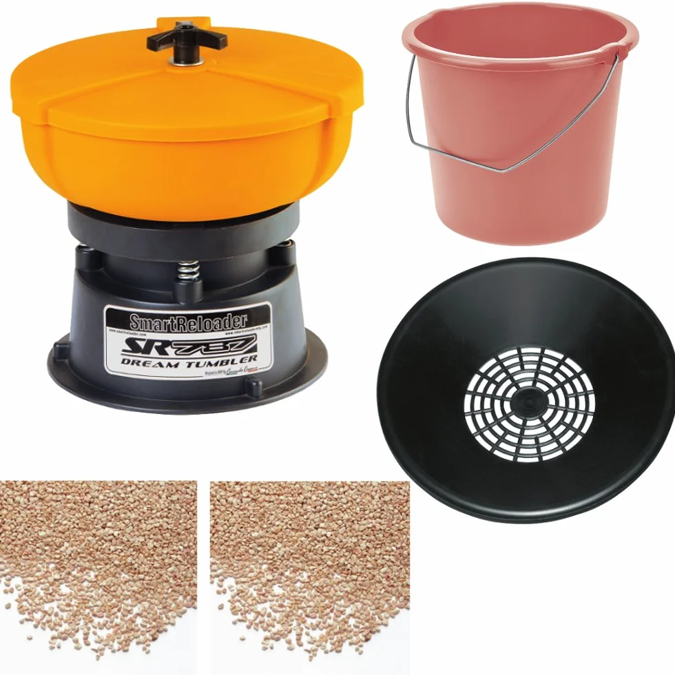 SMARTRELOADER SR787 Tumbler Kit Pulizia Lucidatura Bossoli Parti Metalliche