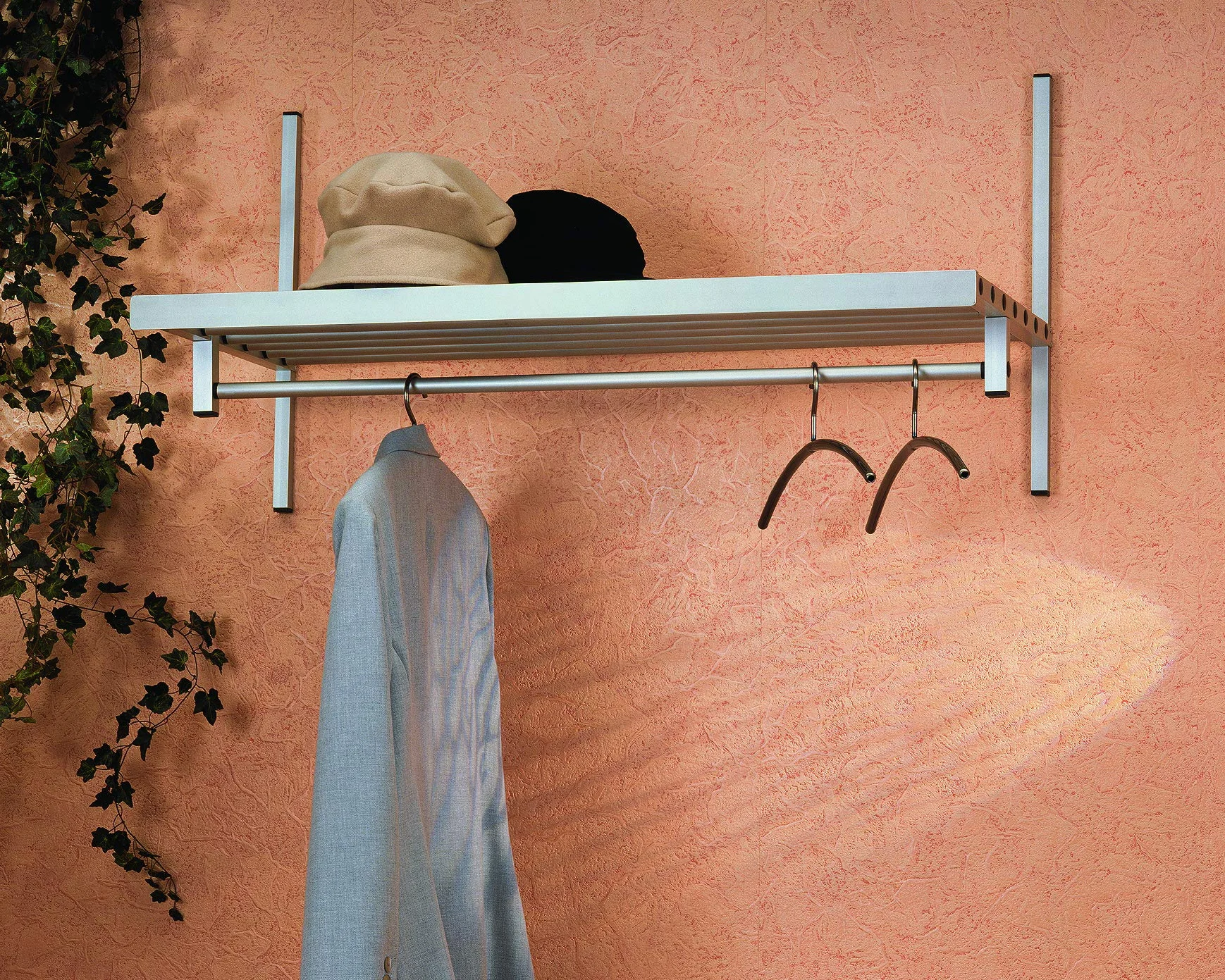 Alberts Profilo angolare alluminio anodizzato argento 1000 x 50 x 20 mm