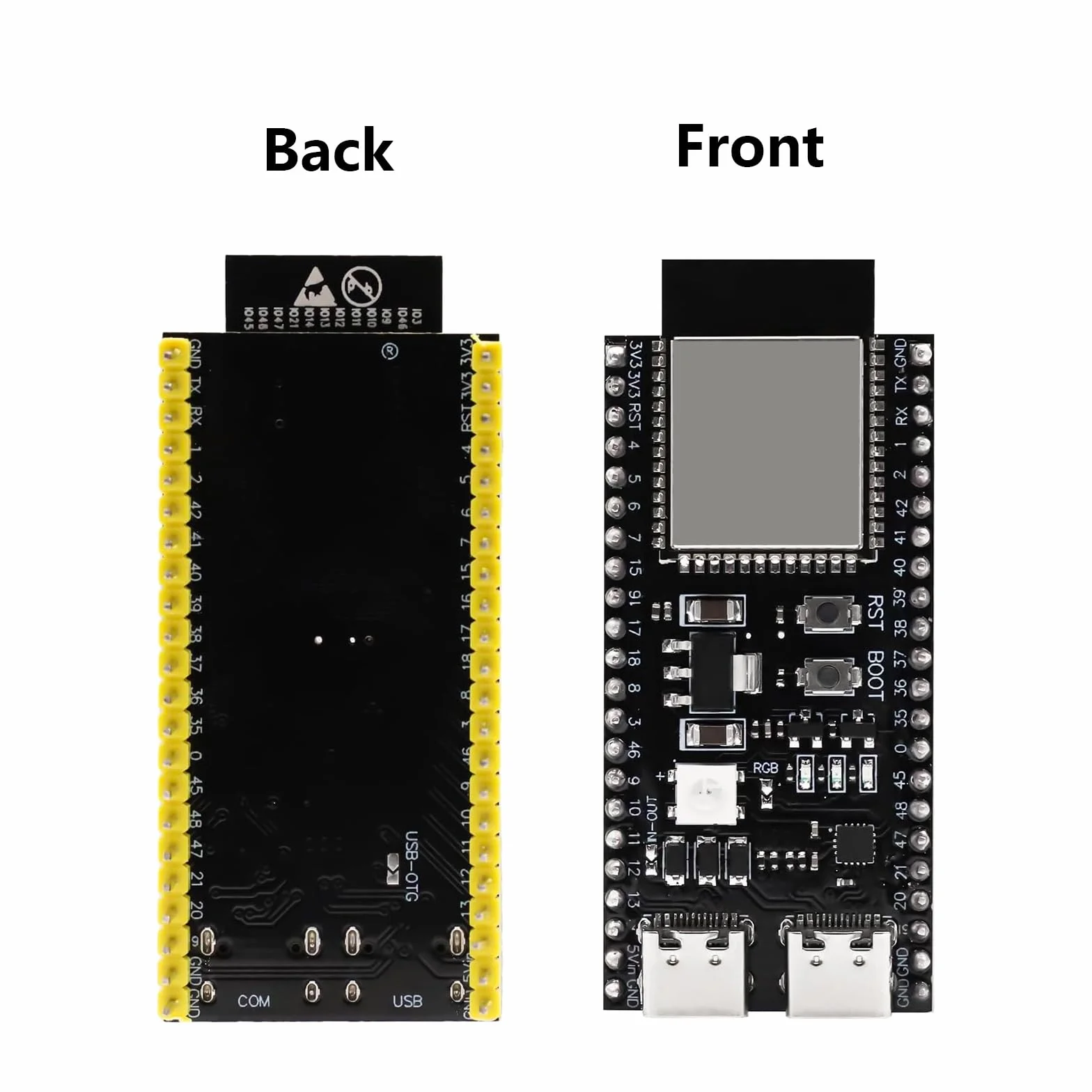 Scheda di sviluppo ESP32-S3 WROOM-1-N16R8 per ESP-DevKitC-S3 con Wi-Fi dual-mode e Bluetooth Type-C