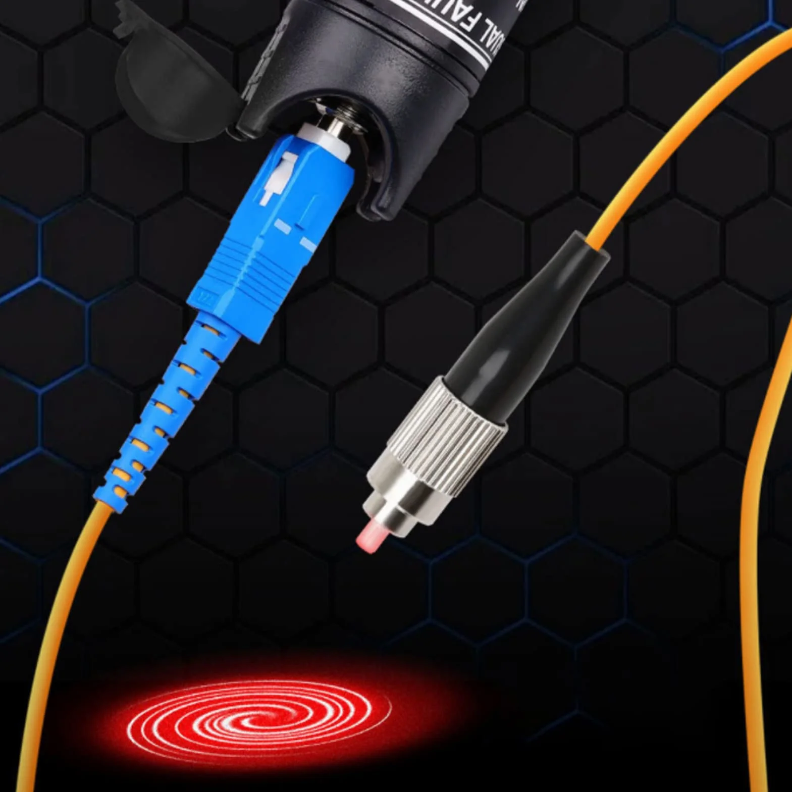 Indicatore di Posizione Visivo 60MW 60KM di Uscita Universale FC SC ST Interfaccia Non VFL Penna di Prova Ottica per Cavo di Rete Ottico Misuratore