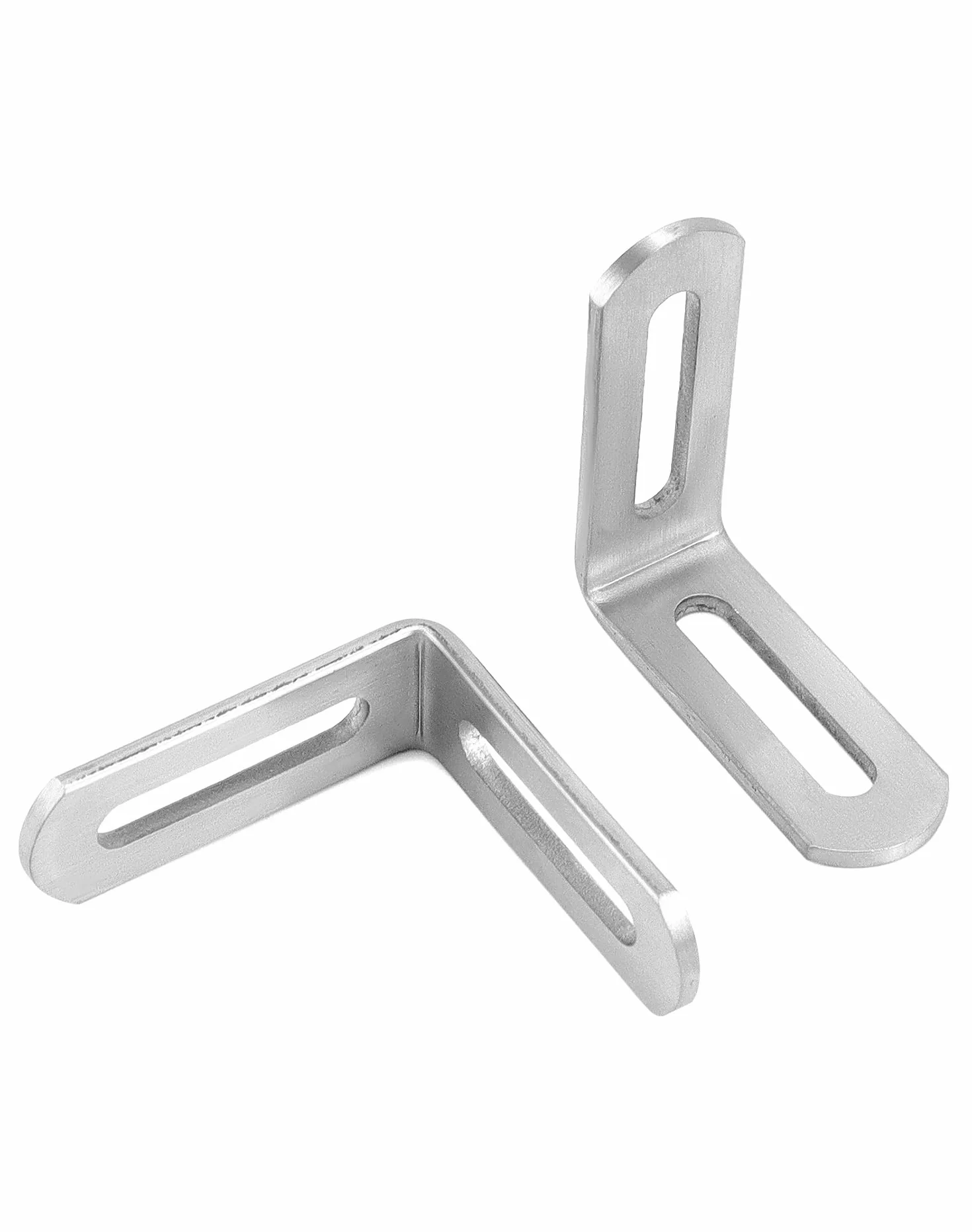 QWORK Kątownik 16 szt 50x50 mm stal nierdzewna 201 grubość 3 mm