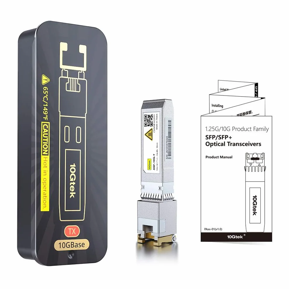 Mikrotik S+RJ01 10GBase-T SFP+ Transceiver RJ-45 30m