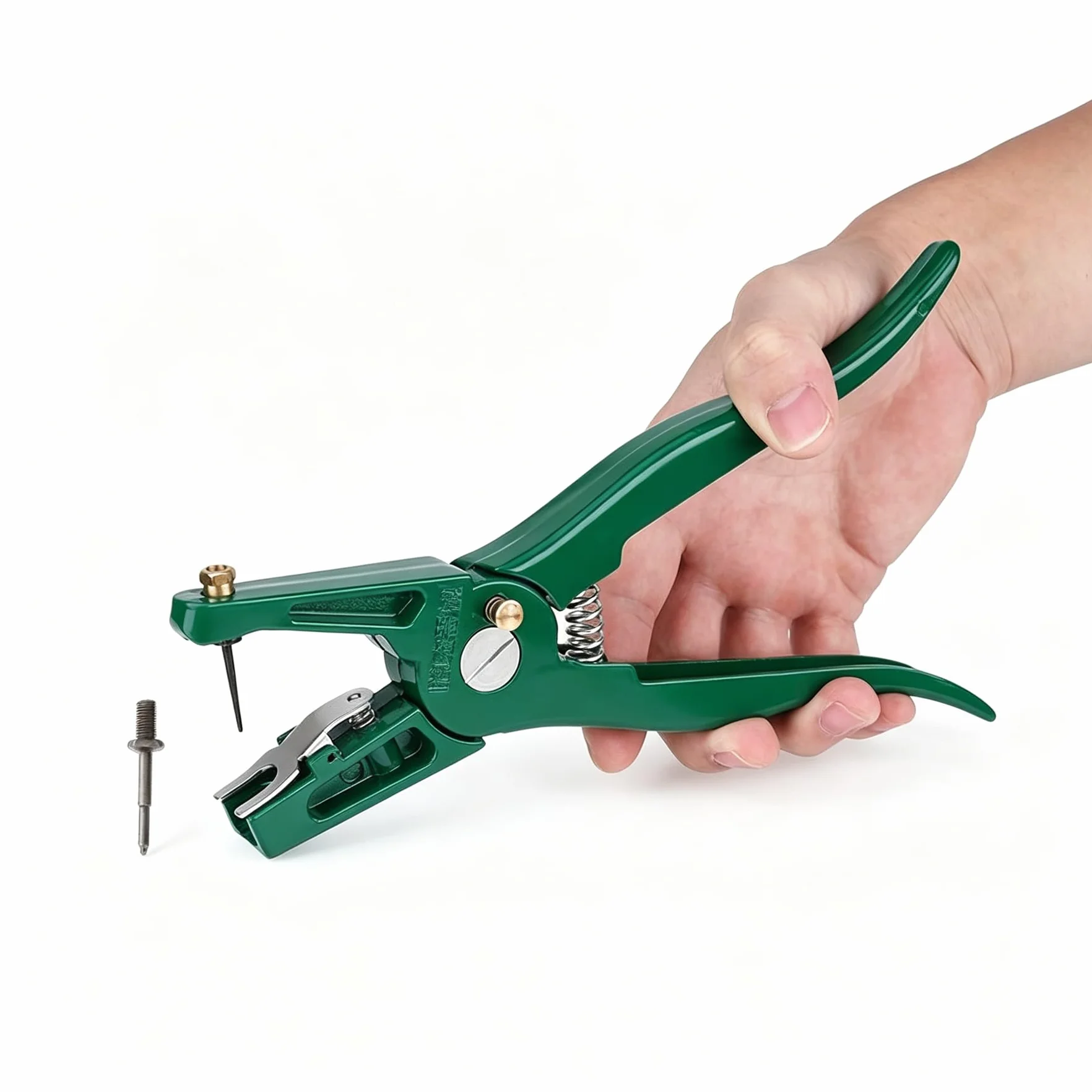 Pinza per Marche Auricolari Bovini, Bestiame Animale Marchio Auricolare Pinza per Suini Bovini Pecore, Attrezzature per Animali di Allevamento