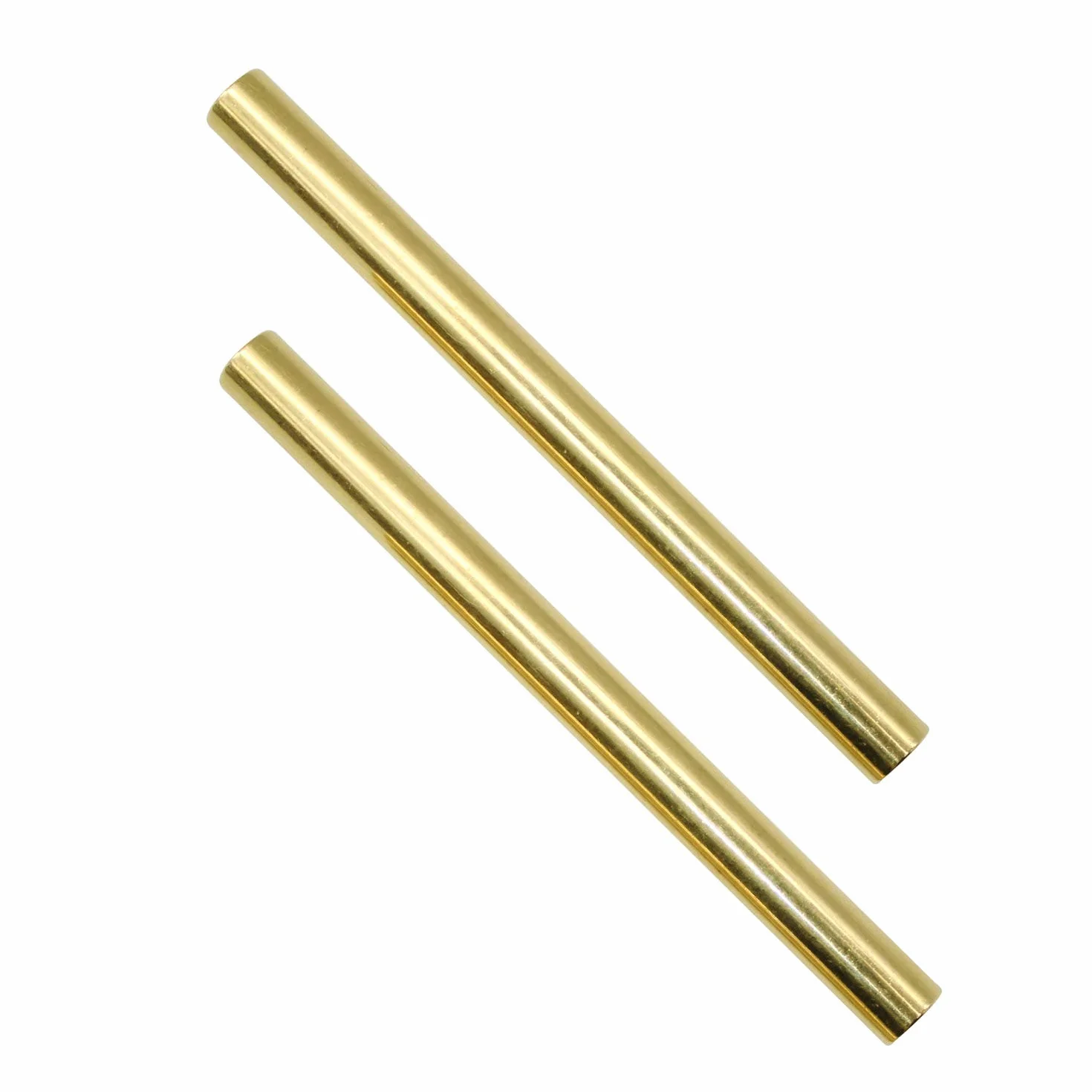 Set di 2 barre rotonde in ottone massiccio 8 mm x 100 mm per RC e fai da te
