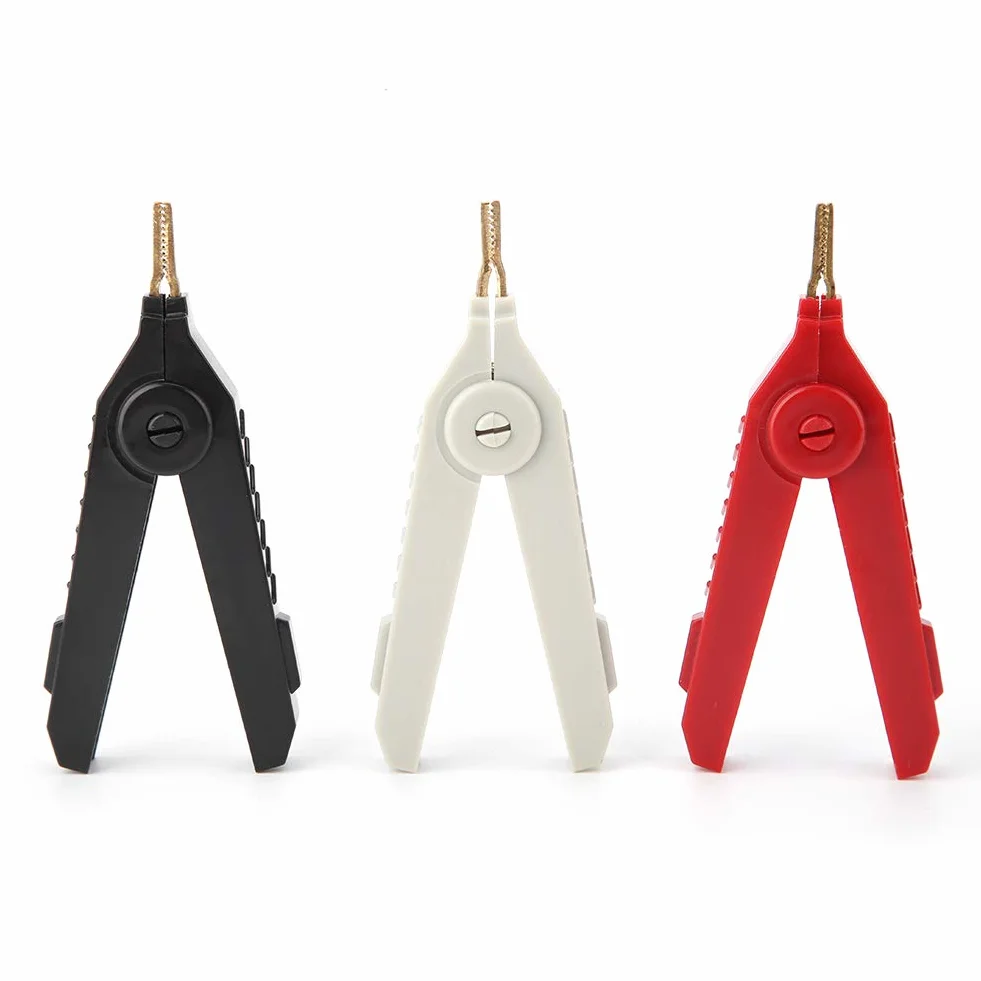 P2004 3 Pezzi Rame, Pinza di Test 20A Placcato Oro Kelvin L CRClip