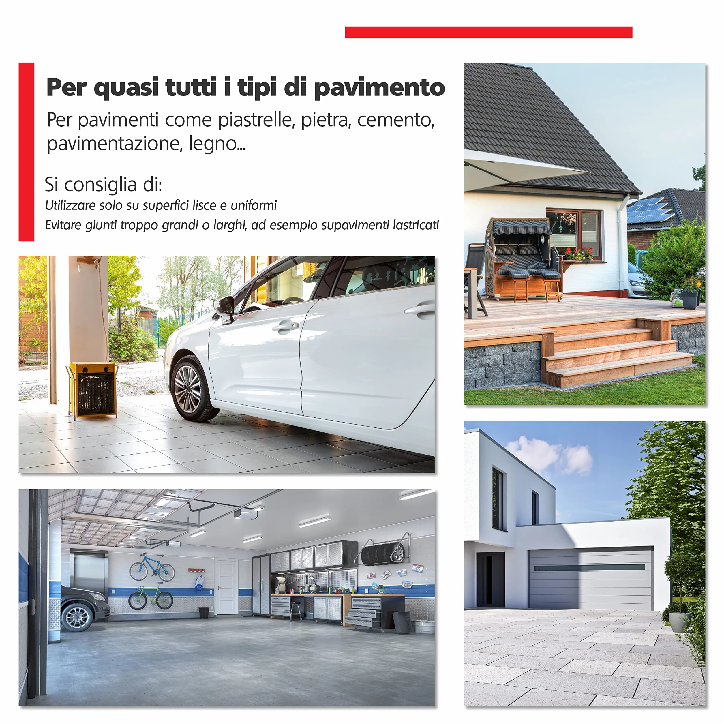 RAVN HAMAN Set da 4 Ruote per carichi pesanti 75 mm - Ruote pivontanti per mobili con freno fino a 50 kg per ruota - Ruote girevoli per uso interno ed esterno - Rotelle piroettanti