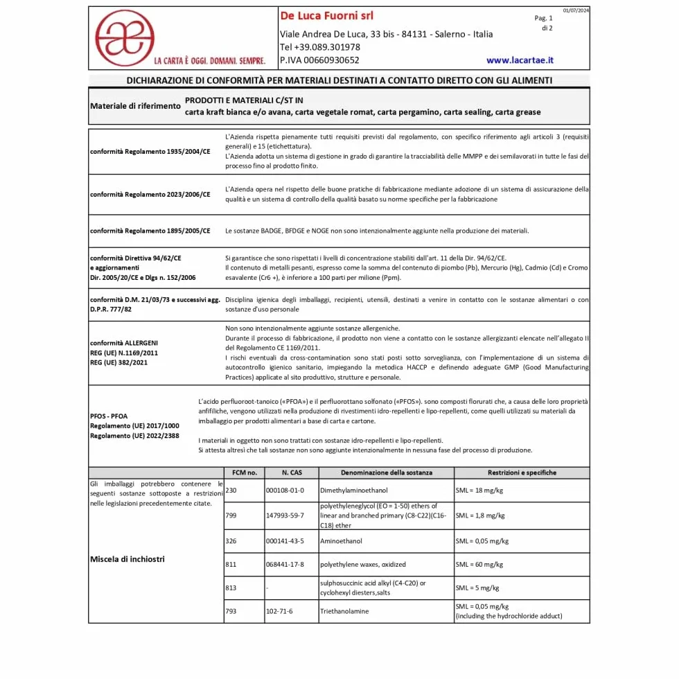 500 Fogli Carta Vegetale anti-umido antigrasso NEWSPAPER 30x40 cm 40 gr per alimenti oleosi, fritti o caldi