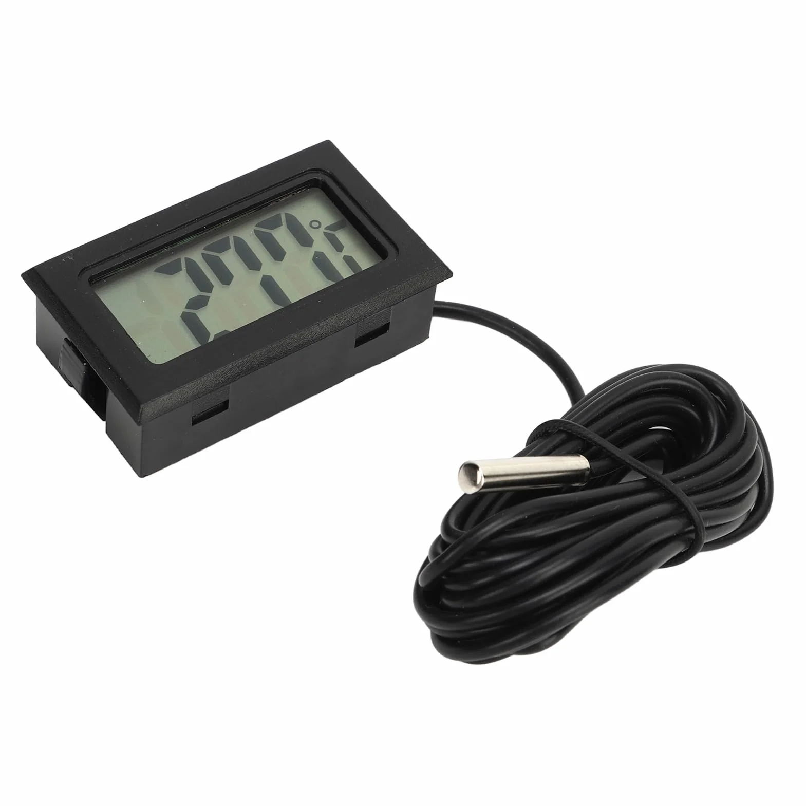 Termometro Digitale LCD Impermeabile Sonda Temperatura per Incubatore