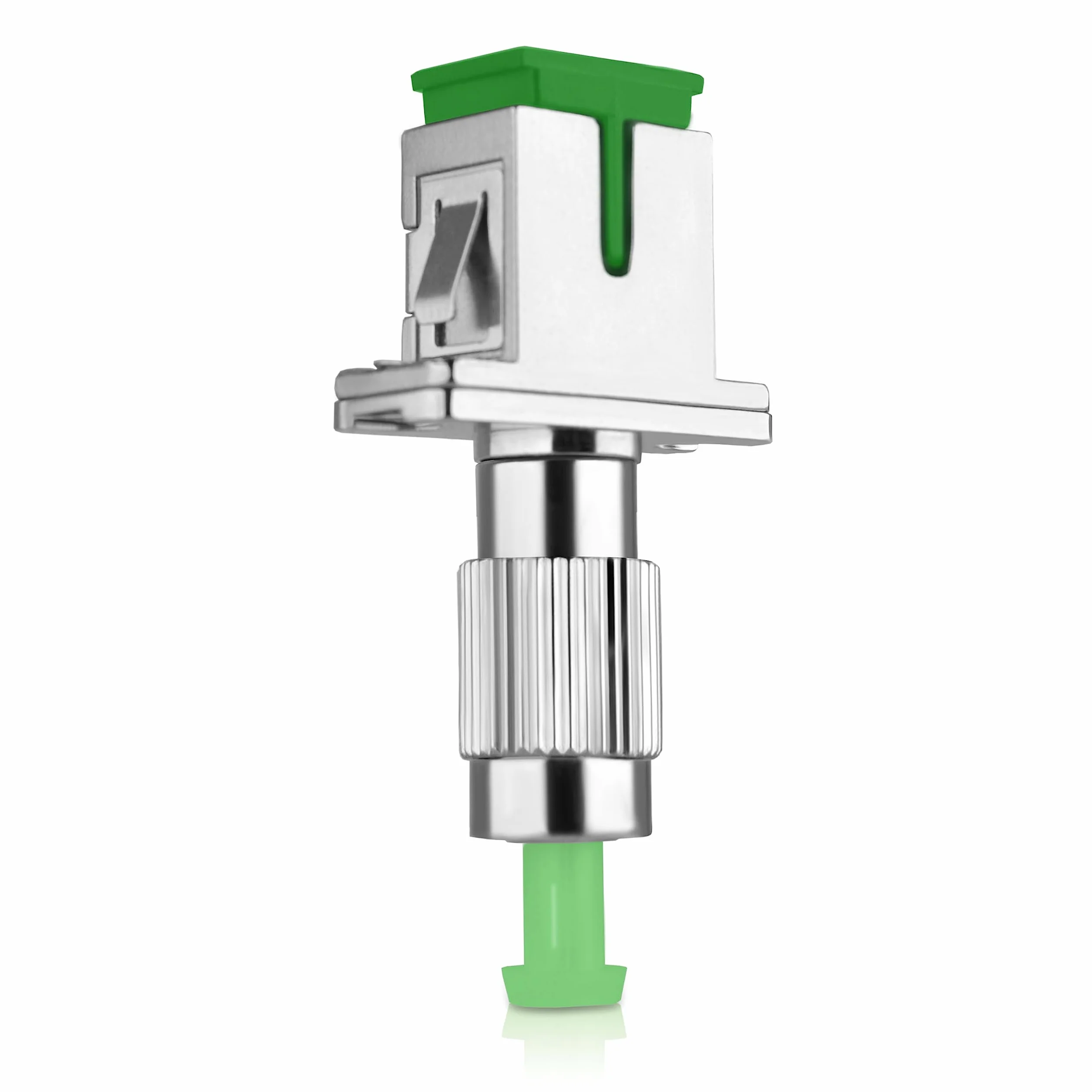 SM 4PCS FC-SC Adattatore Fibra Ottica FC APC(Maschio) a SC APC(Femmina) Connettore Adattatore 9/125um FC/SC Hybrid Adapter per OTDR/OLS/OPM/VFL/Fibra Ottica(FCAM-SCAF4)