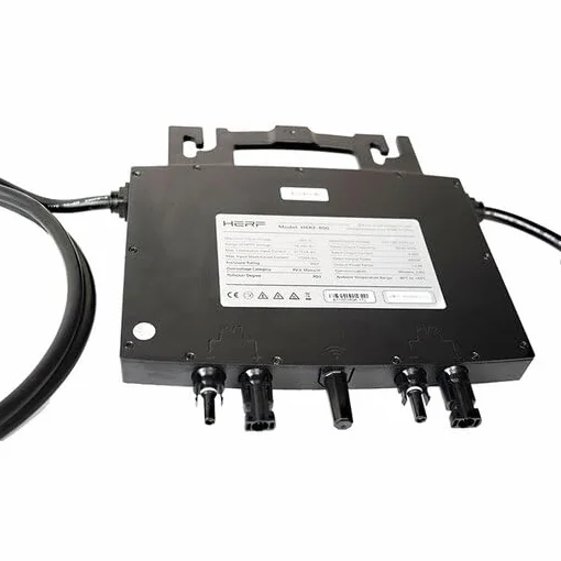 MAPLES KIT PANNELLO SOLARE DA BALCONE FOTOVOLTAICO plug&play 800w IMPIANTO COMPLETO INVERTER E 2 PANNELLI - DCU HERF INCLUSA - 880W POTENZA PANNELLI BLACK