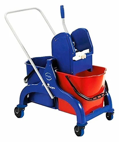 Filmop 7965A Fred Carrello con Impugnatura Verniciata, in Plastica, 50 Litri