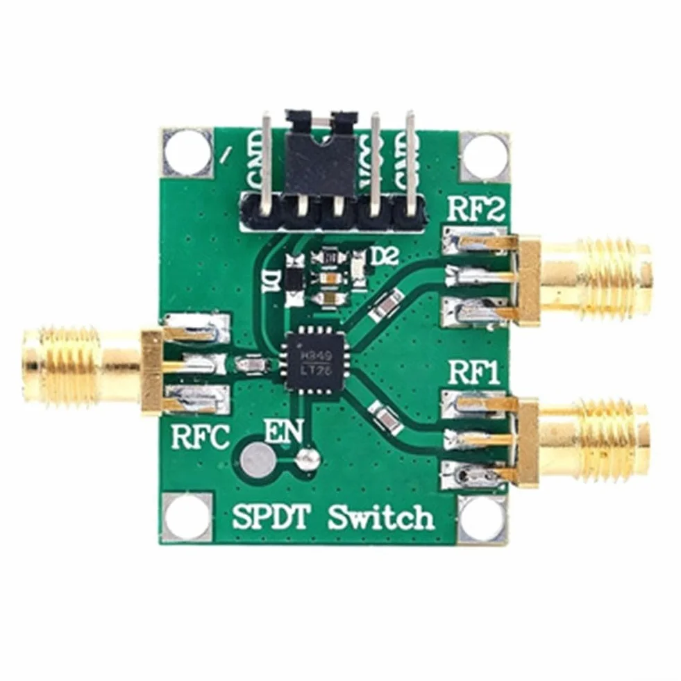 Modulo interruttore RF SPDT HMC349 HMC849 4GHz 6GHz alto isolamento 50 Ohm SMA 2,5 x 3 cm