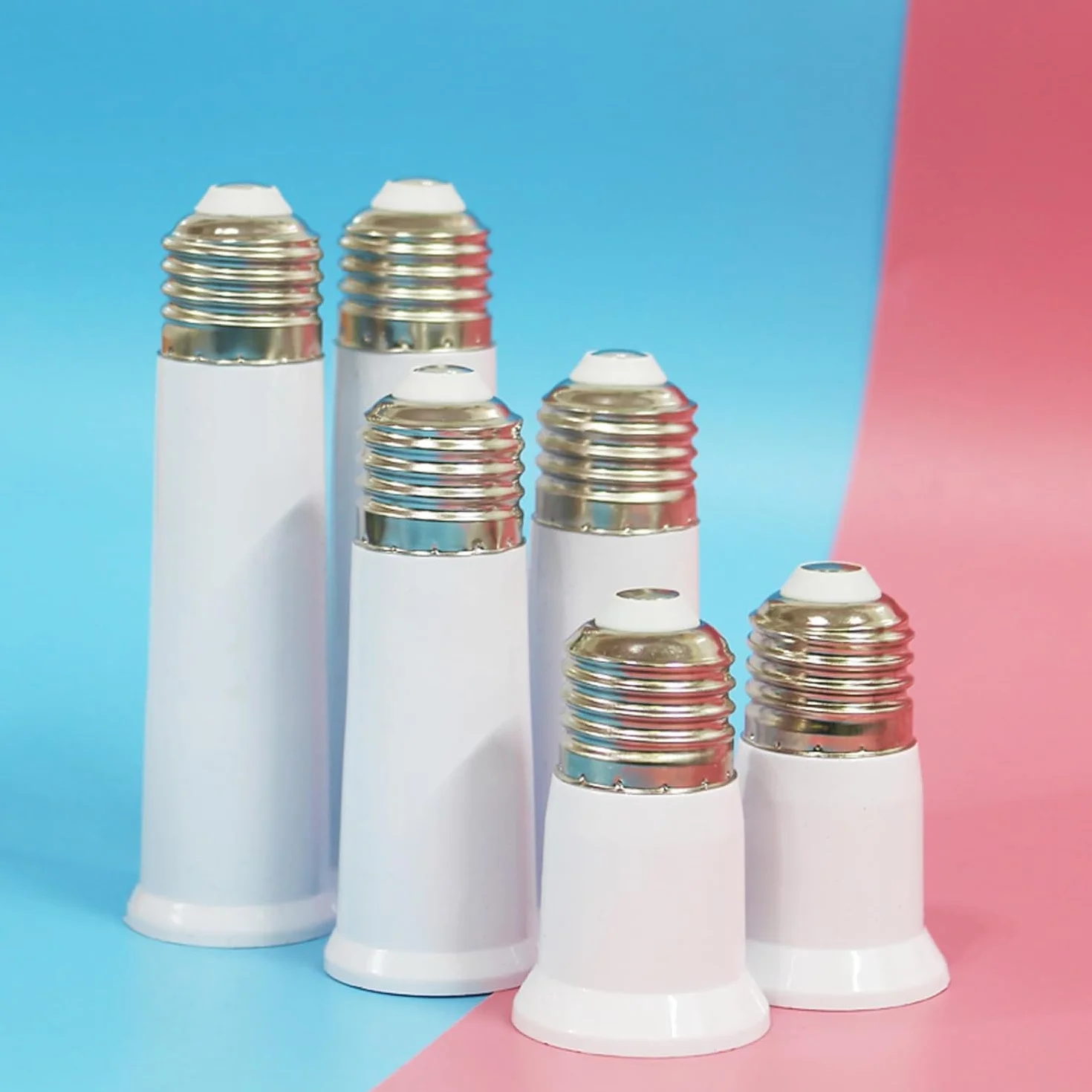 Estensore per presa di luce da E27 a E27 per lampadina media, 65 mm, 95 mm, 120 mm, adattatore di estensione E27, adattatore E27, adattatore di estensione E27 (120 mm)