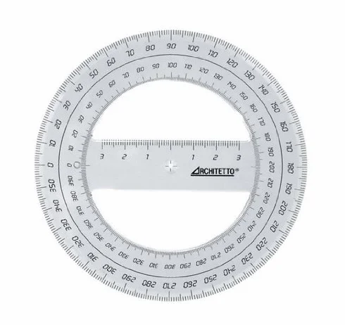 ARCHITETTO Goniometro 360° Professionale 21 cm
