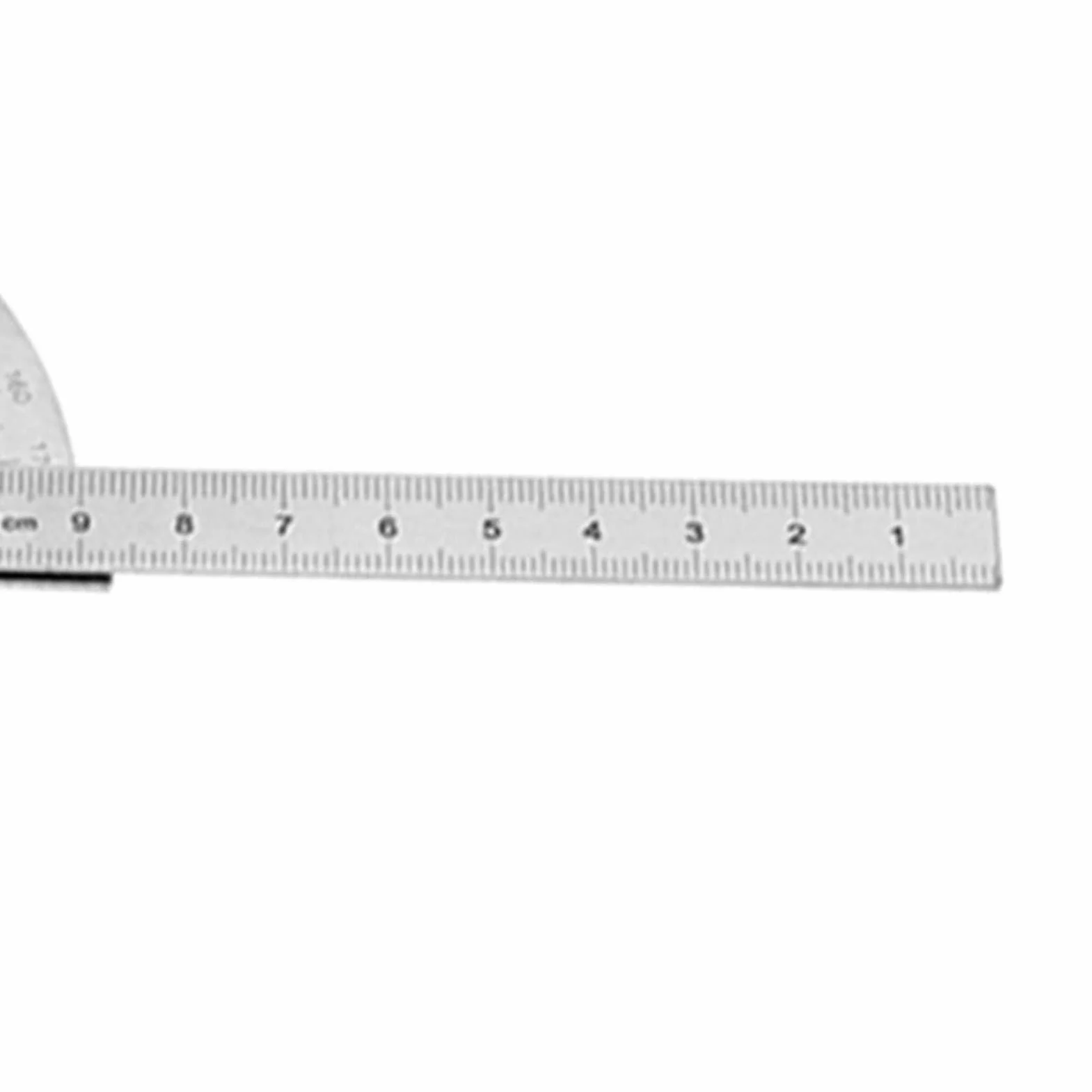 Goniometro acciaio inossidabile 0-180 gradi righello 15cm 120x150mm