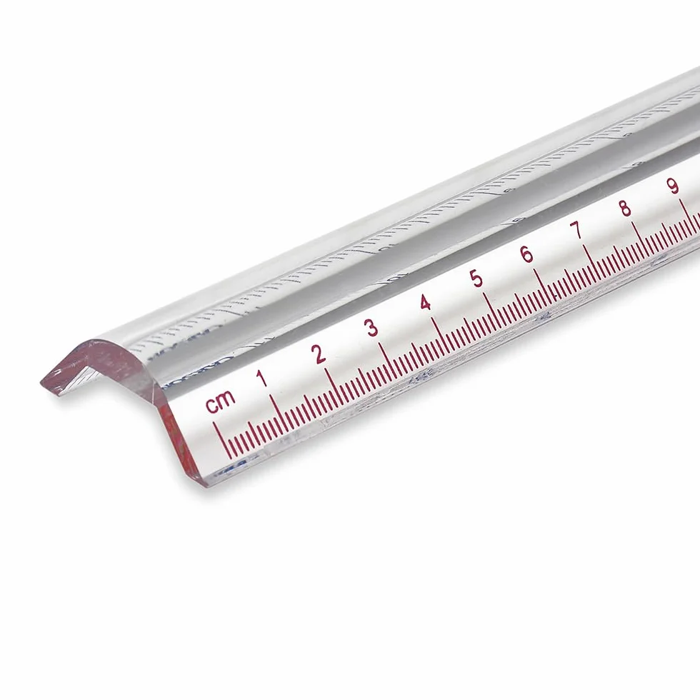 Carson MagniRule lente d’ingrandimento 1,5x a barra con righello 30 cm
