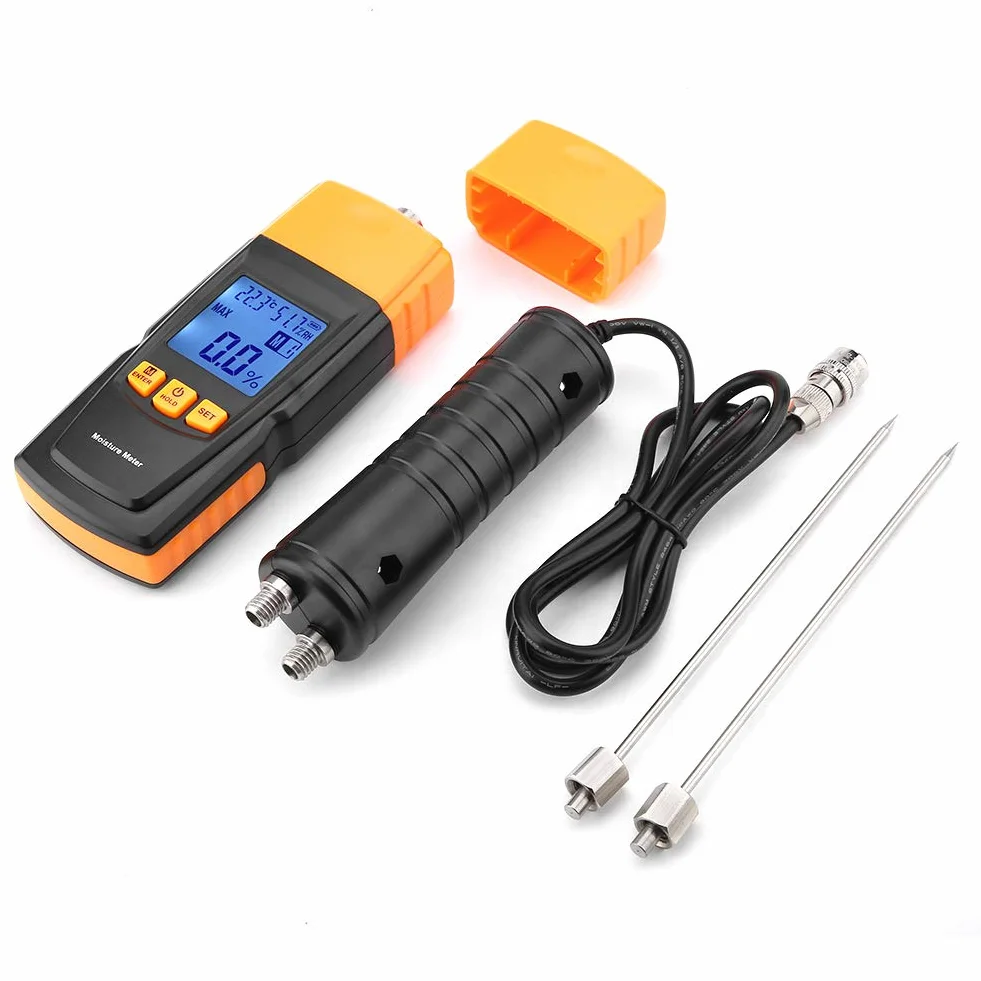 Fydun GM620 Tester di umidità del legno digitale -10-60 ℃ LCD