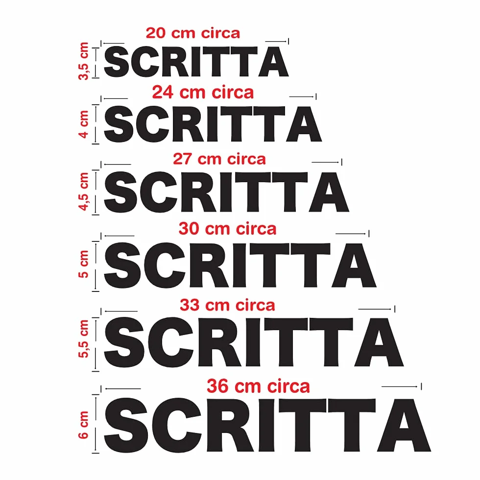 Scritte Adesive Personalizzate Multifunzione Circuito AUT AUT: Ideali per Vetrine e Muri, Sticker Menu in Vetrina, Decalcomanie Prespaziate Senza Fondo PVC Professionale