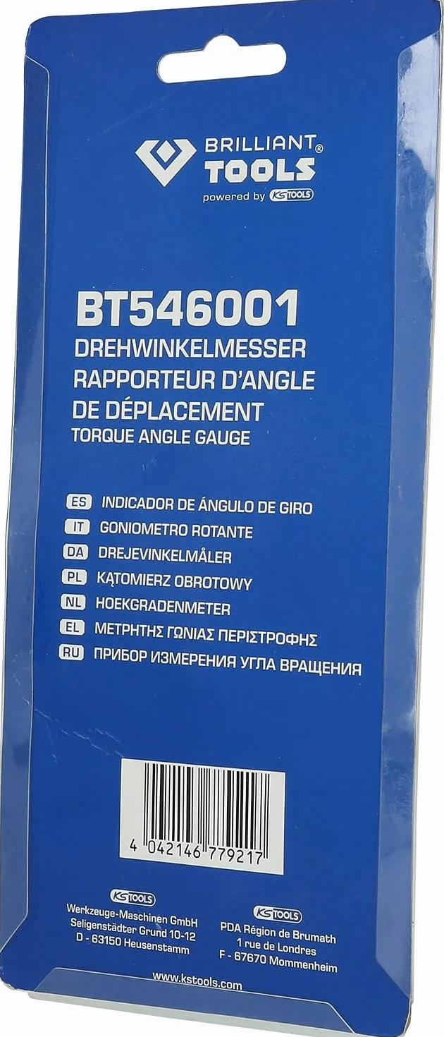 BRILLIANT TOOLS BT546001 Goniometro rotante
