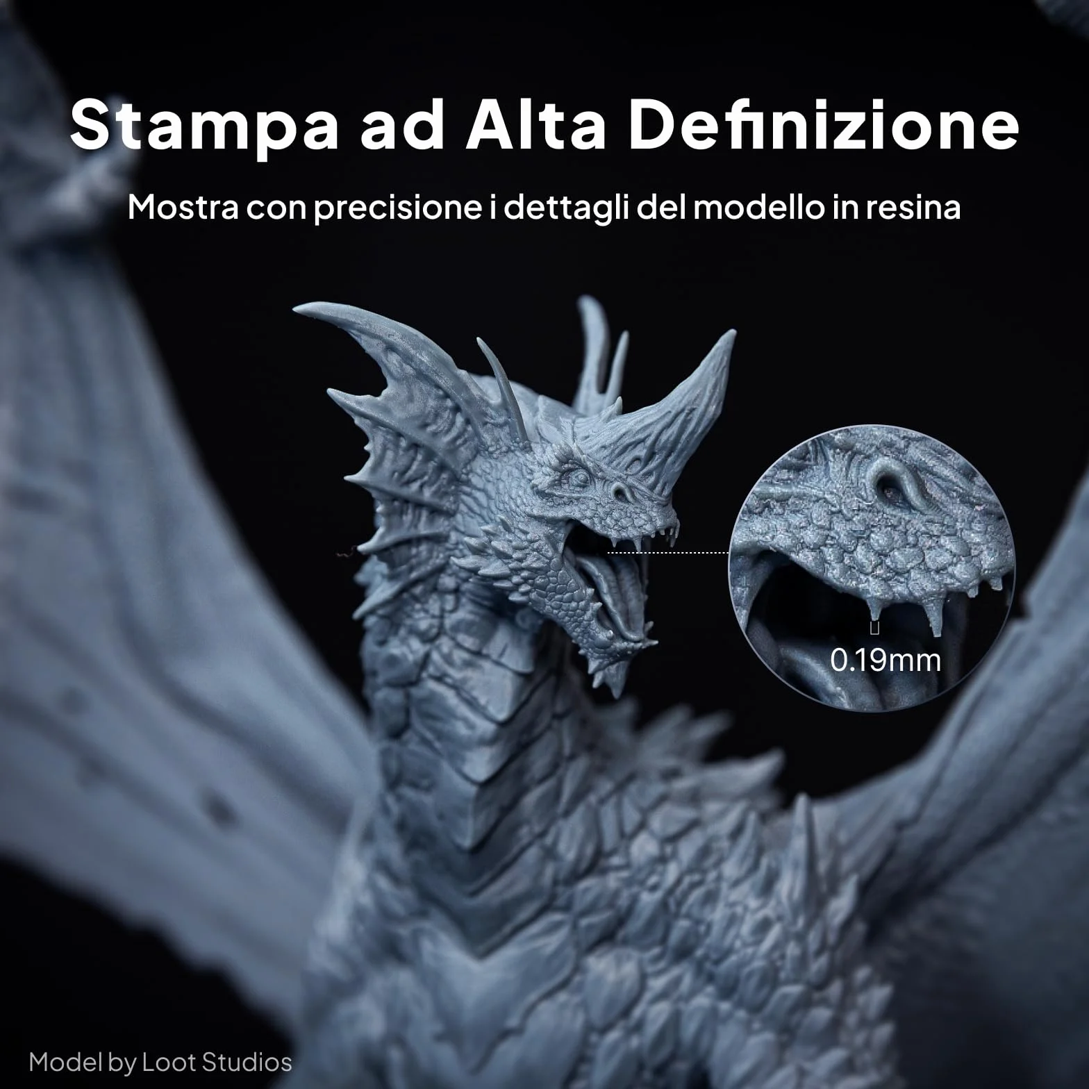 ELEGOO Saturn 4 Ultra 16K Stampante 3D Resina con Coperchio Ribaltabile, Riscaldamento del Serbatoio a 30°C, Stampa ad Alta Velocità a 150 mm/h, Dimensione di Stampa 211,68×118,37×220 mm³
