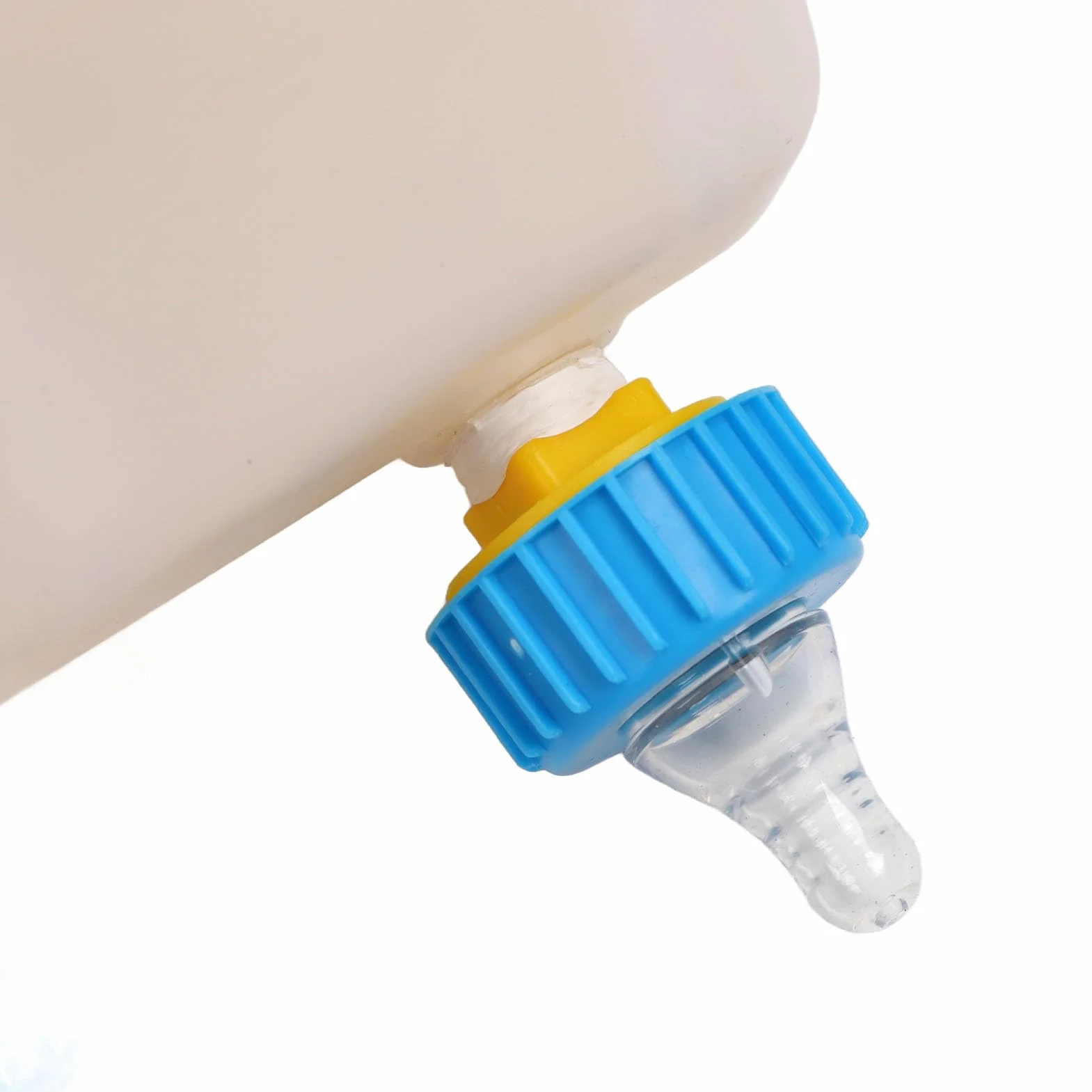 Mangiatoia per Bevande per Agnello in Silicone 10 Litri Montato a Parete con 8 Capezzoli