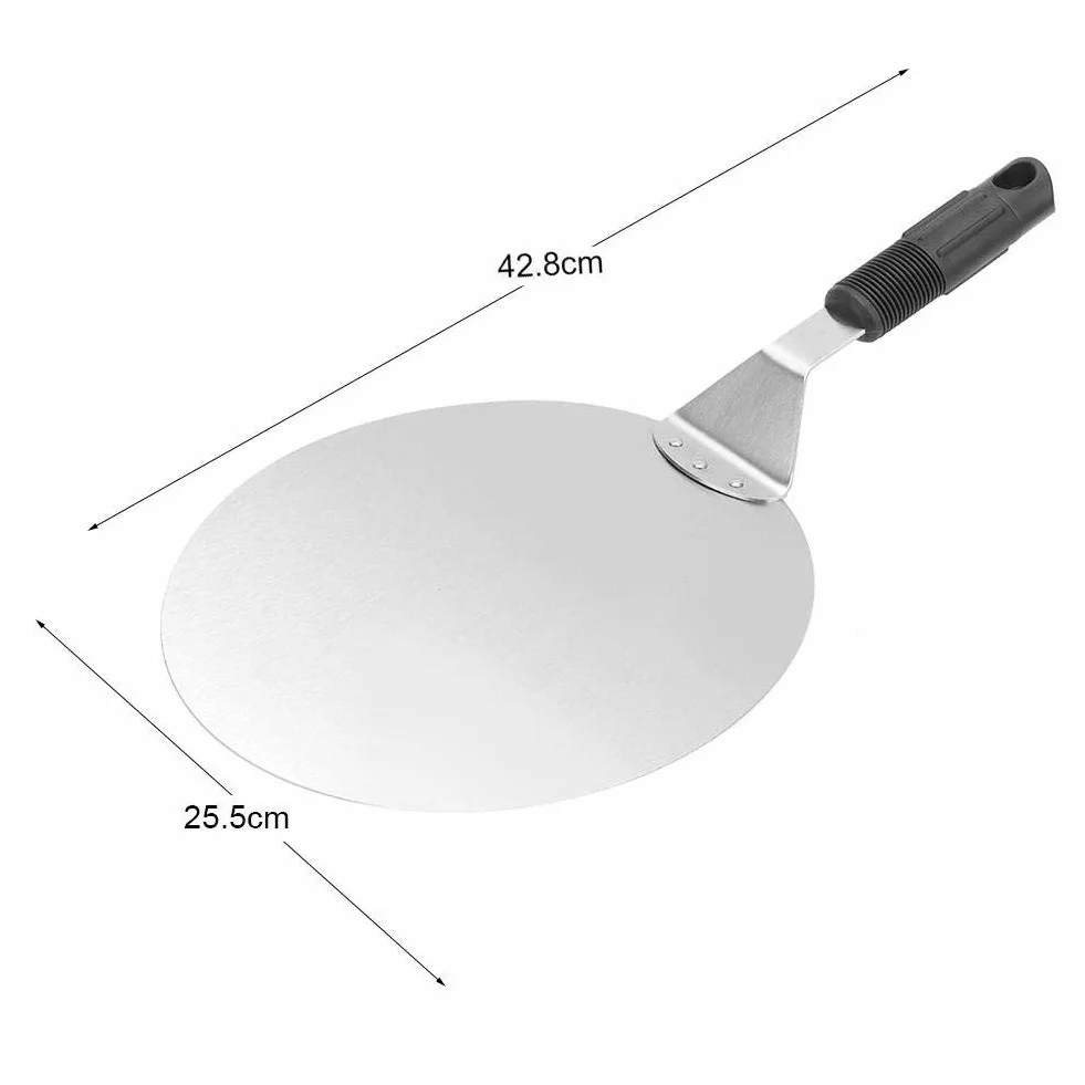 Paletta per Pizza Acciaio Inox con Impugnatura Antiscivolo