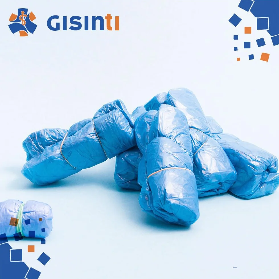 Gisinti Kit Copriscarpe Monouso Blu Taglia Unica