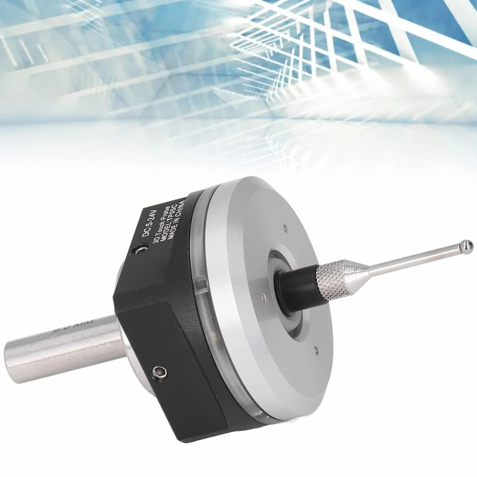 3D Finder Ricerca bordo, Flat Anti-Roll Design, 6mm Shank CNC Attrezzature