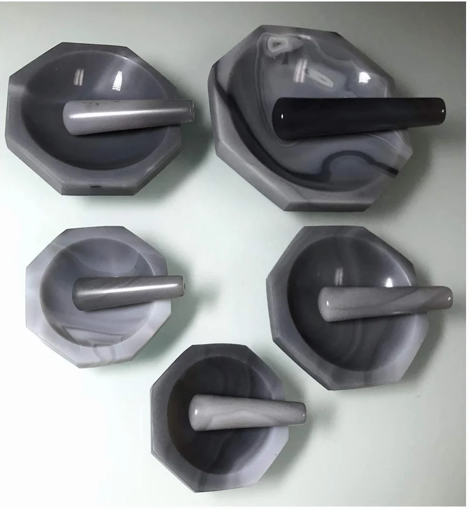 Mortaio e pestello con agitatore Alpha Nanotech (ID 50 mm, 70 mm, 100 mm, 150 mm) (ID 70)