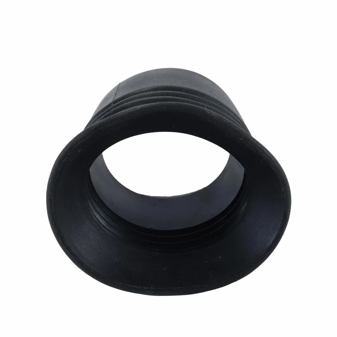 Protezione per oculare Ottico per telescopio da 40 mm, Copertura in Gomma Anti-rinculo, Copertura Flessibile per Estensione dell'obiettivo, Visiera Nera per telescopio