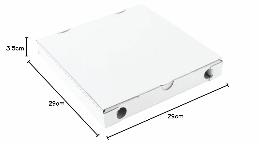 GENERICO ARTEPACK BOX PIZZA 29X29XH3.5 100PZ
