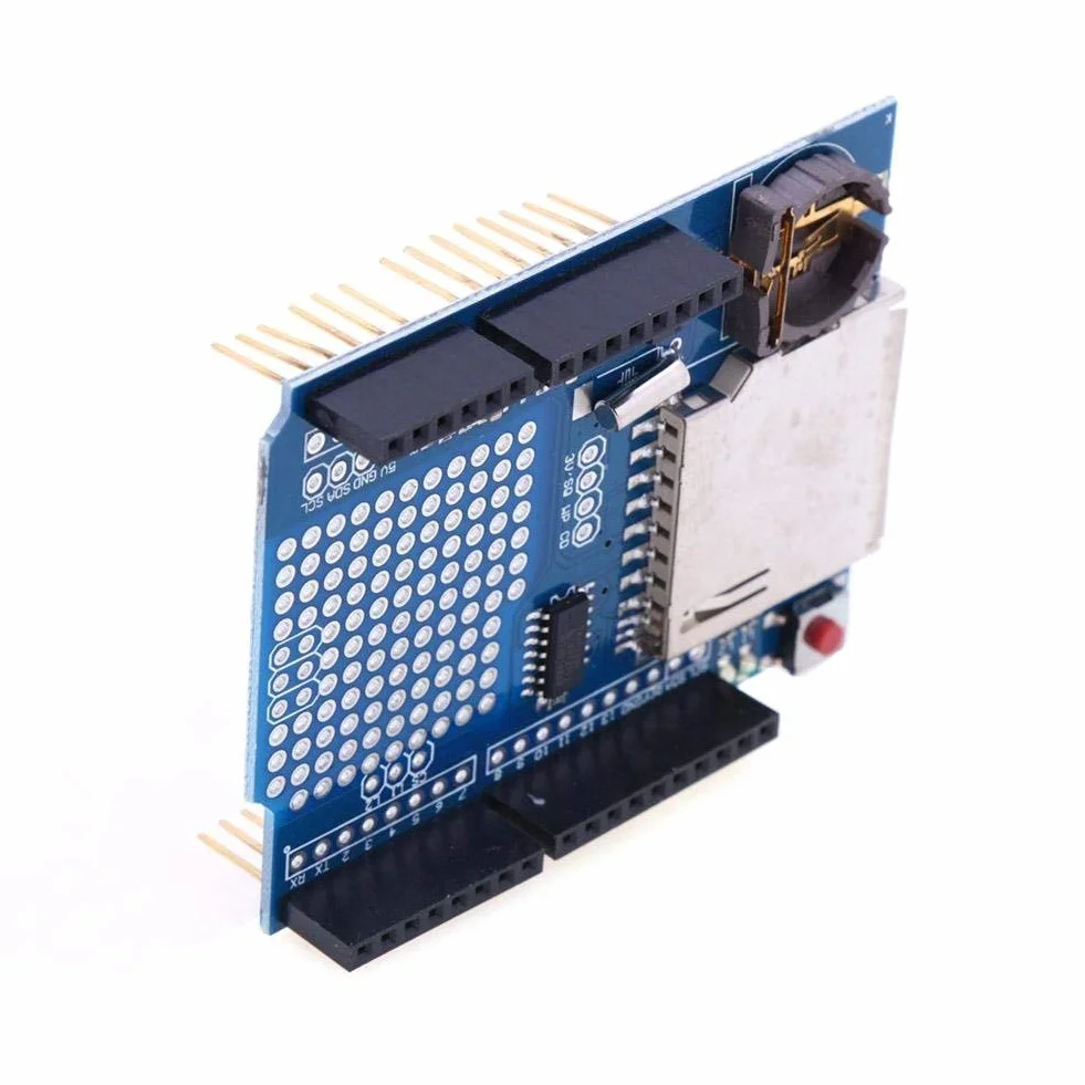 DollaTek Registratore Data Logger Modulo Shield XD-204 per Arduino Uno SD Card Professional