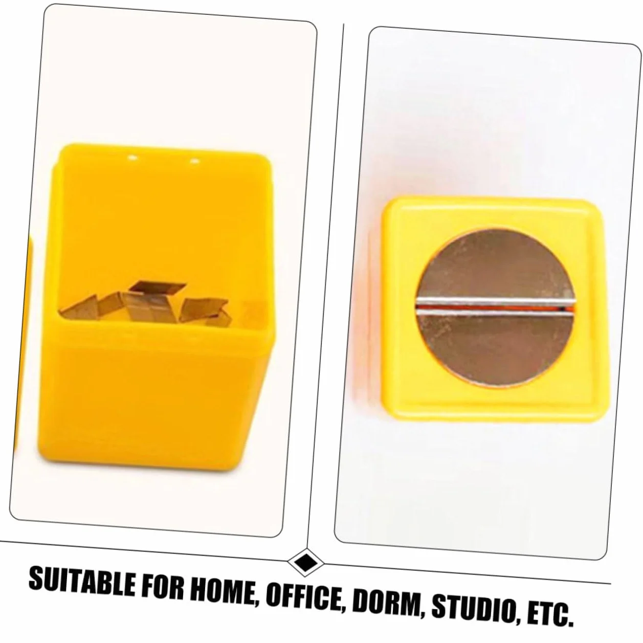Homoyoyo Scatola di Conservazione Lame Contenitore Smaltimento Sicuro Rotte Custodia Portatile Robusto Set da 3 Pezzi