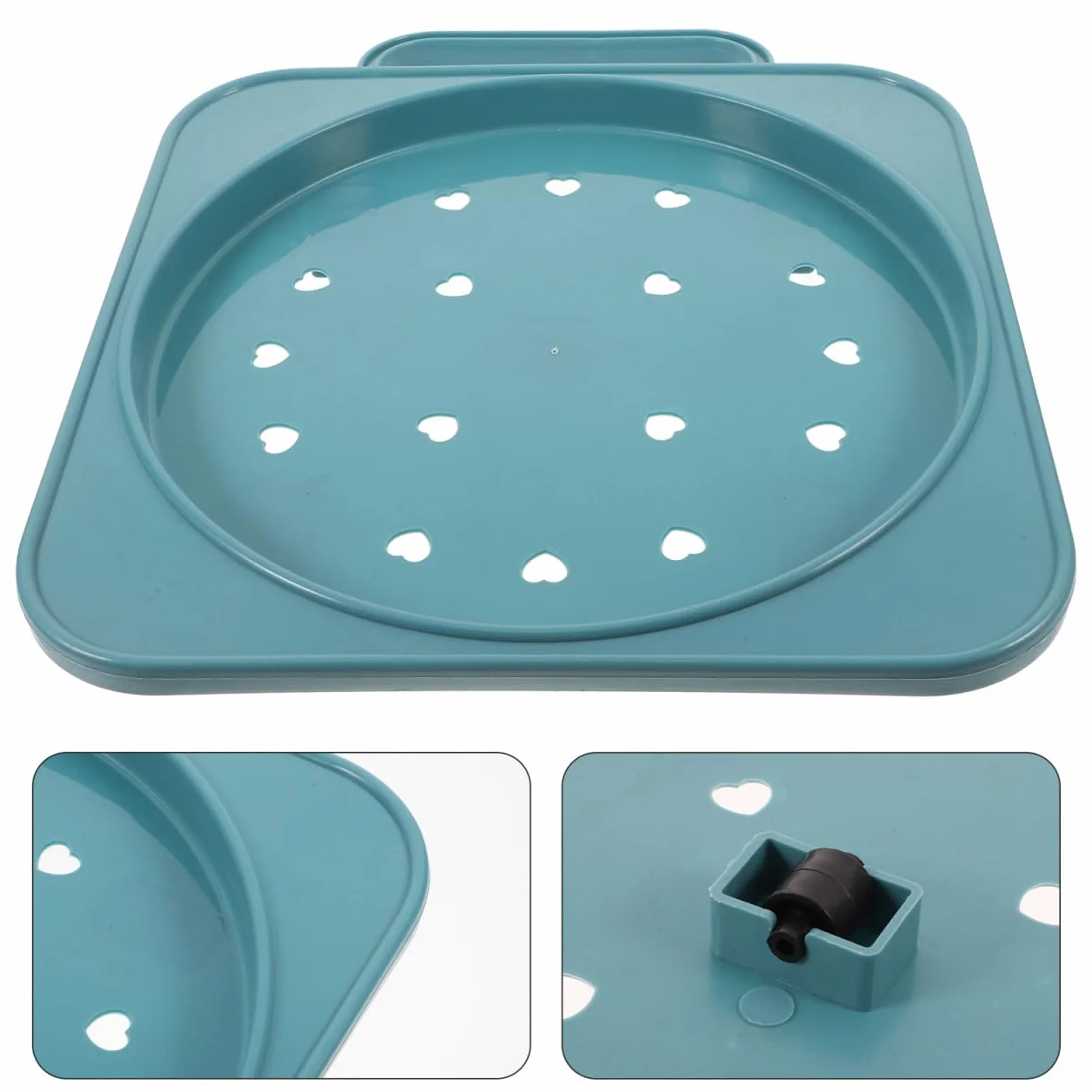 Supporto per Bombola Gas con Ruote e Maniglia in Pp Base Mobile per Bombola di Gas per Uso Cucina Facile da Spostare e Stabile