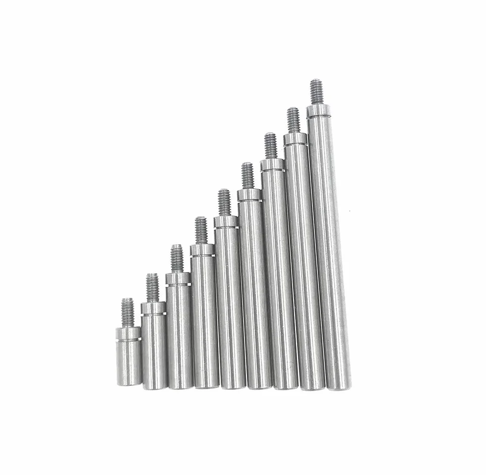 Asta di estensione per indicatore digitale a quadrante, 4,5 mm di diametro con filettatura M2,5 (set A)
