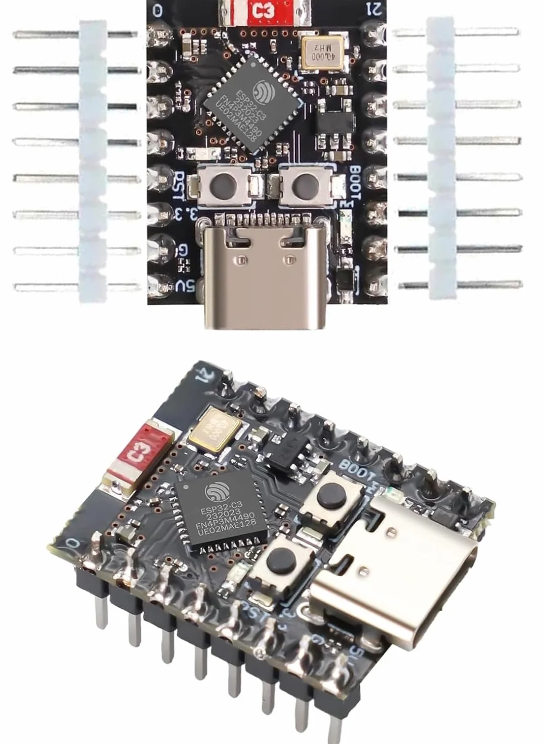 ESP32-C3 Mini Scheda di Sviluppo WiFi Bluetooth Compatibile Arduino 6 Pezzi