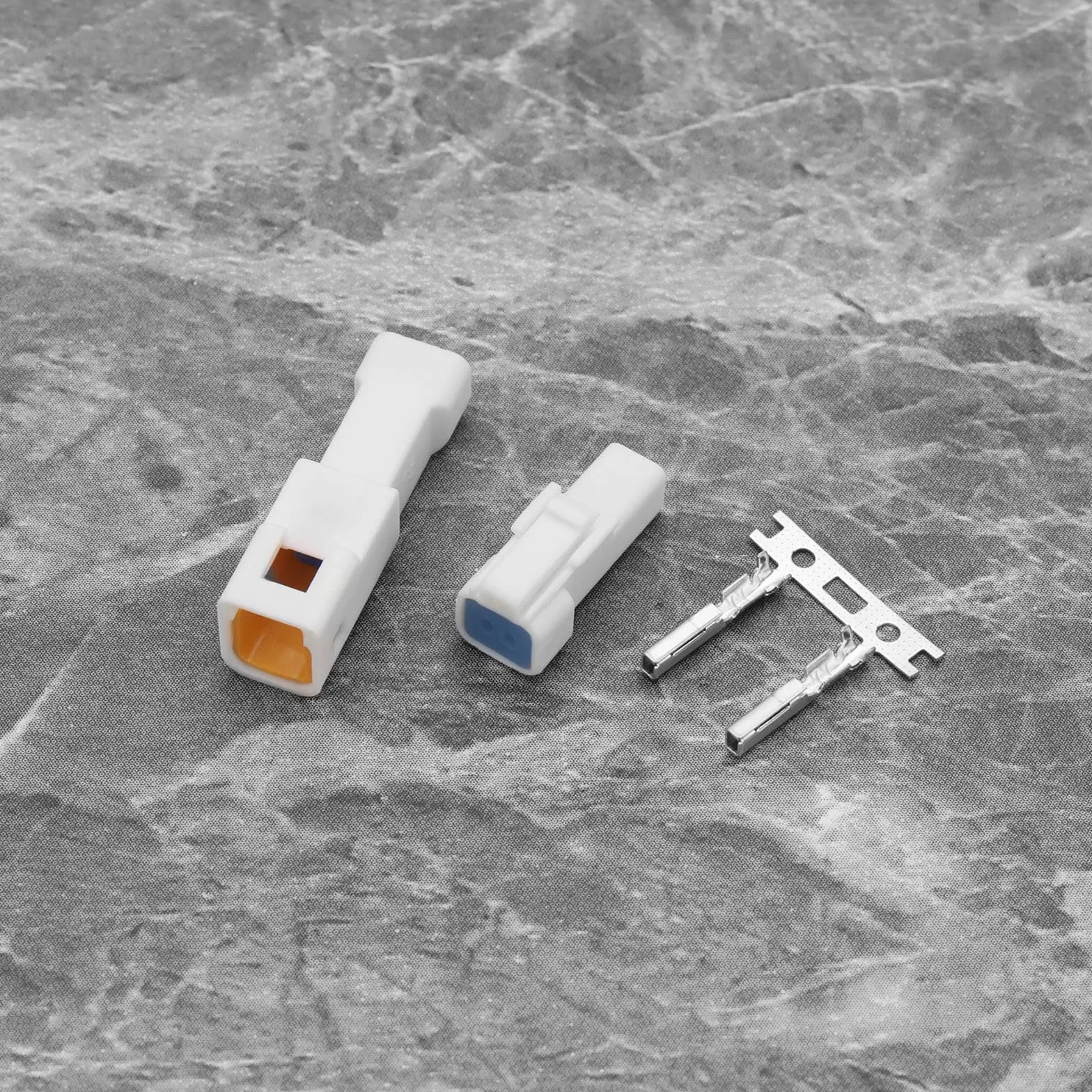 EMSea 10 Set 2 Pin Connettore JST Maschio/Femmina Impermeabile Mini Caso 02T/02R-JWPF per Auto Cablaggio Connettore