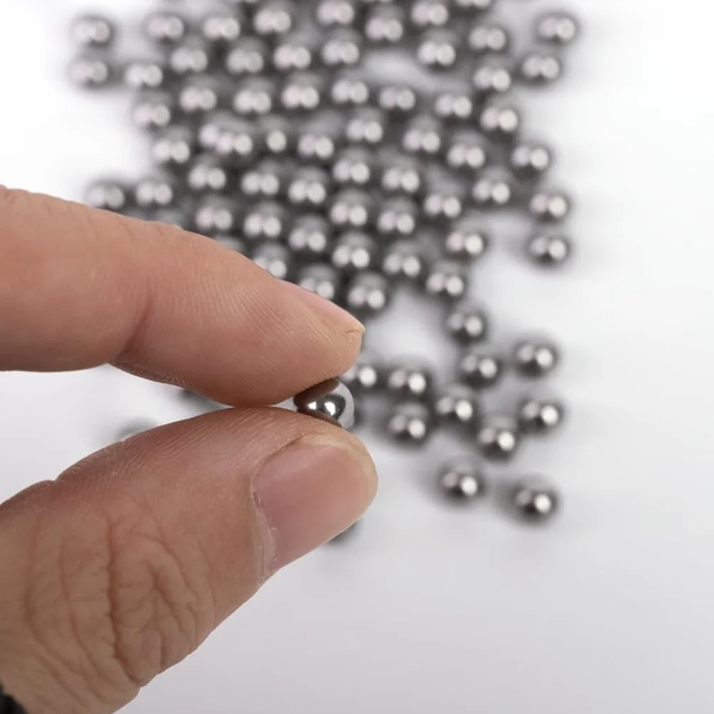Sfere In Acciaio For Cuscinetti Di Precisione In Acciaio Inossidabile, Sfere In Acciaio Solido Da 3 Mm 3,5 4 4,5 5 6 8 9 10 11 Mm (Size : 4mm-100pcs)