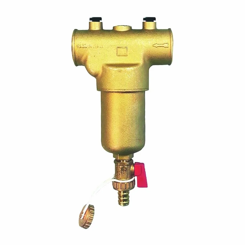 Filtro Autopulente per Acqua in Ottone con Cartuccia Inox 1"1/2FF