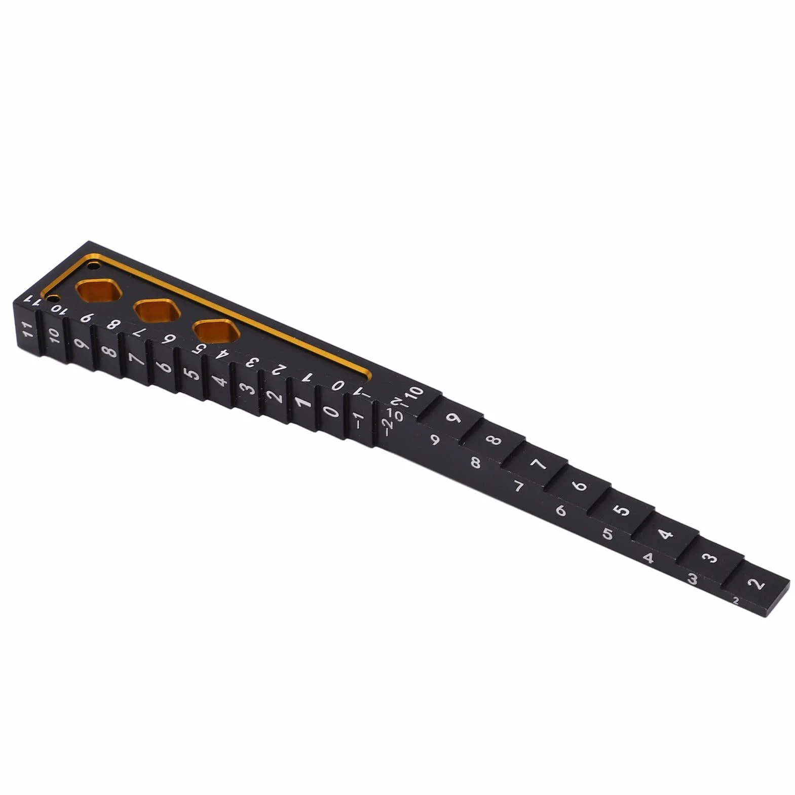Righello per la Misurazione dell'Altezza RC, Misuratore di Altezza per Auto con Misurazione Accurata in Lega di Alluminio, Misuratore RC Auto, Strumento essenziale per Modellismo RC