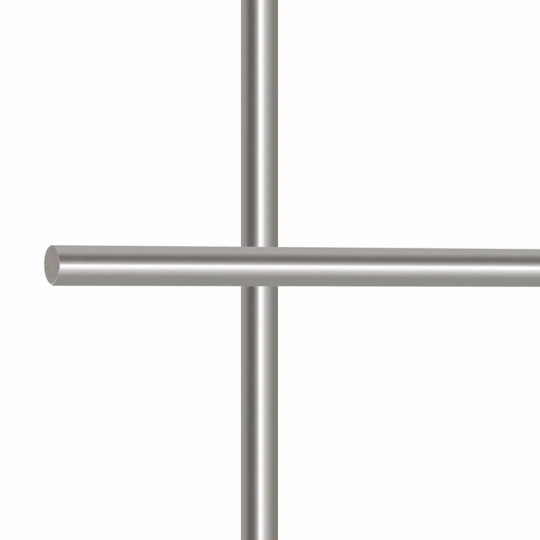 Glarks Barra per tornio in acciaio INOX 6 mm x 356 mm 2 pezzi per modellini RC