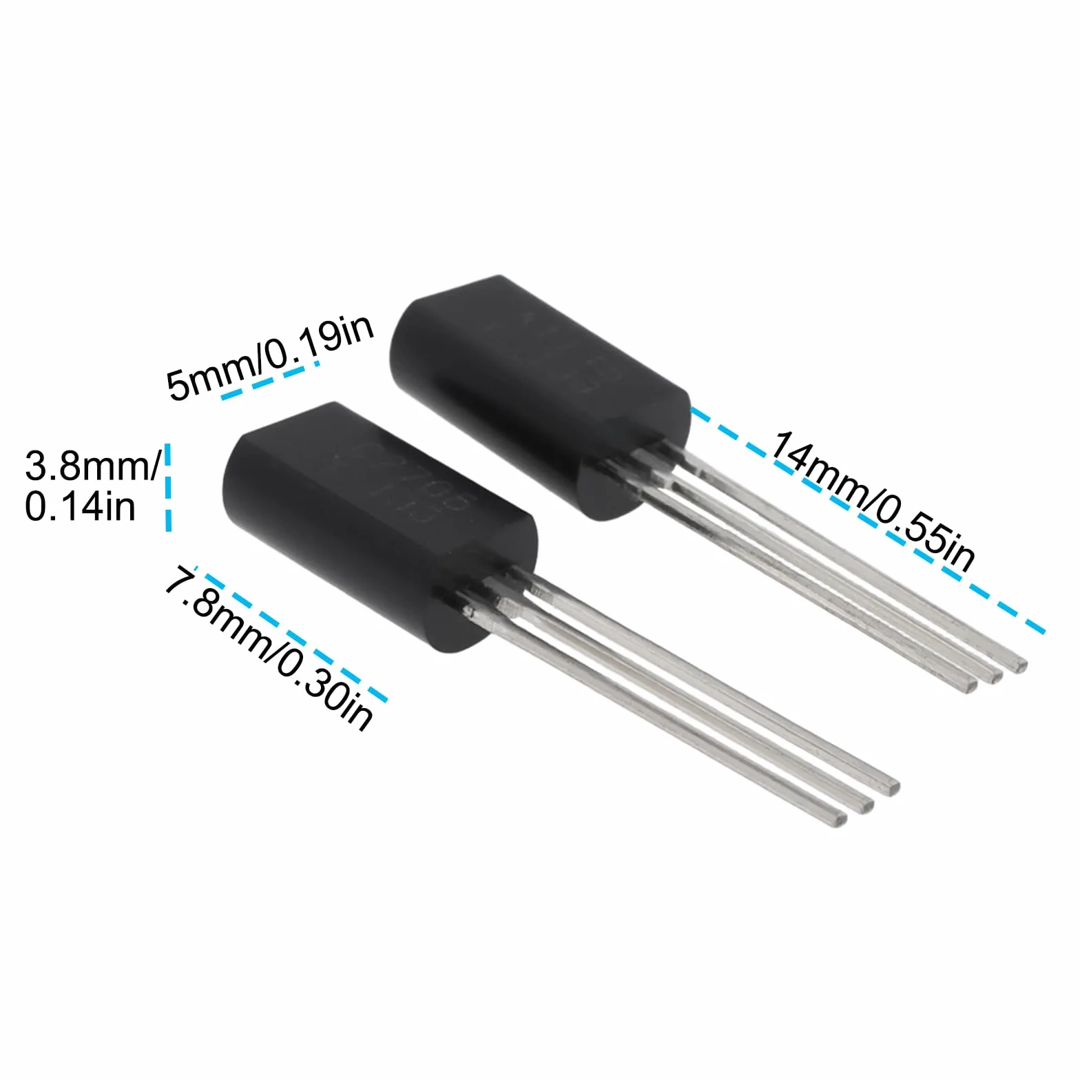 EMSea 10 Coppie 2SA1145 2SC2705 Transistor Di Potenza Audio