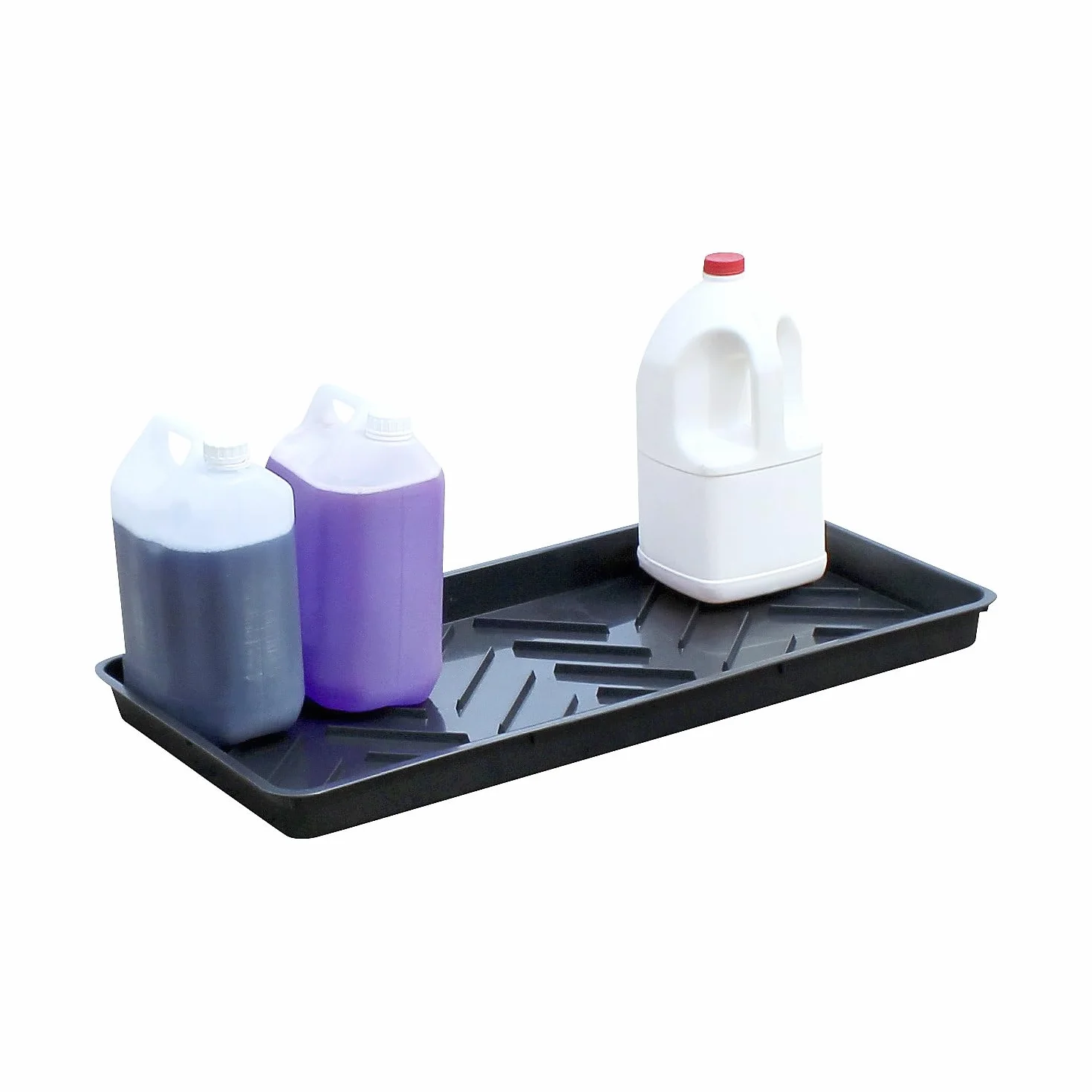 Vasca universale in PE per taniche 11,5 l 790 x 400 x 50 mm impilabile