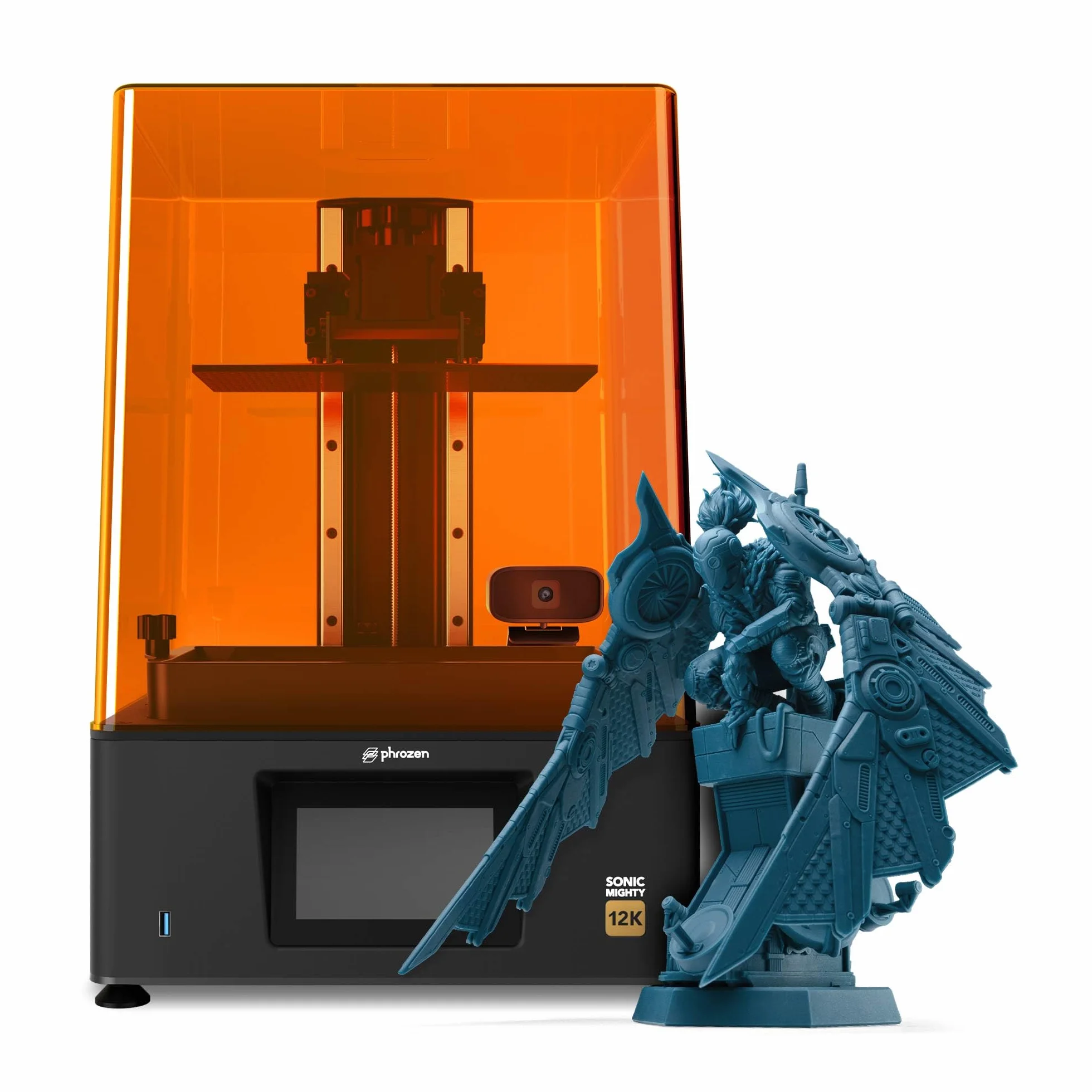 Phrozen Sonic Mighty 12K Stampante 3D Resina | Schermo Mono-LCD 12K da 10,1 pollici | 28nm alta precisione | Volume di Stampa di 218x123x235 mm | per Professionisti