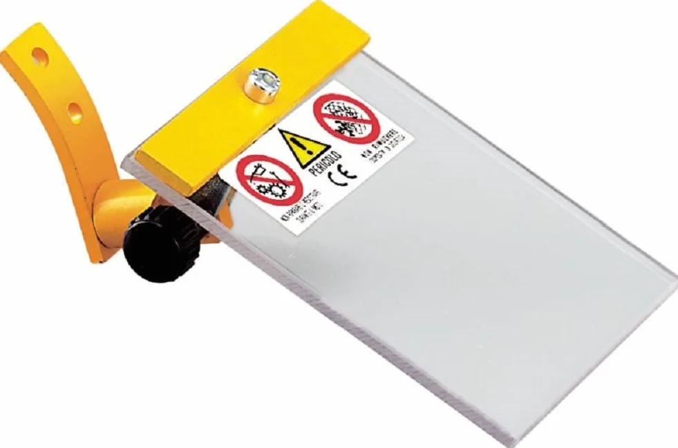 FERVI S100 Protezione Regolabile per Mola con Schermo in Lexan